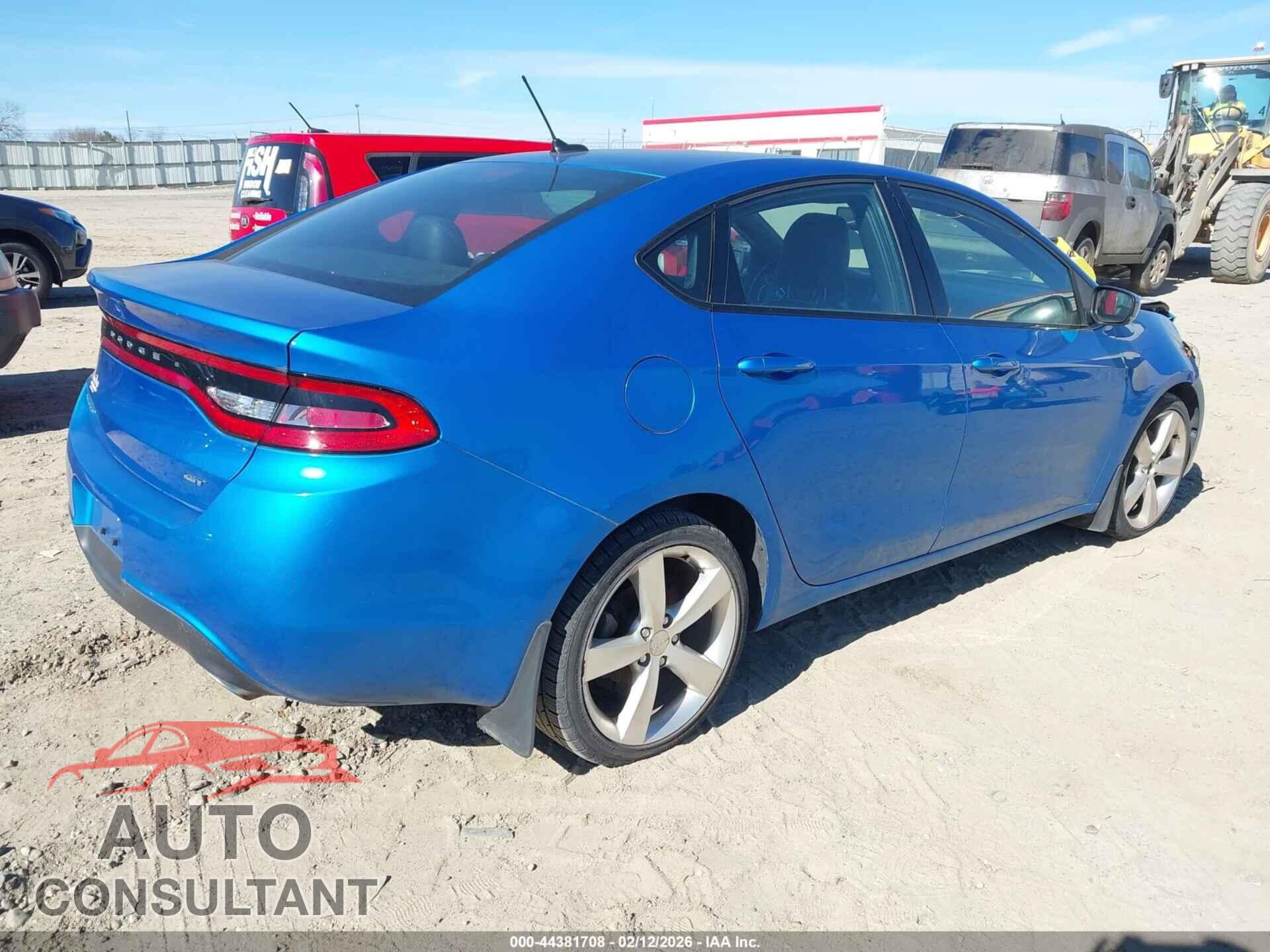 DODGE DART 2015 - 1C3CDFEB3FD247890