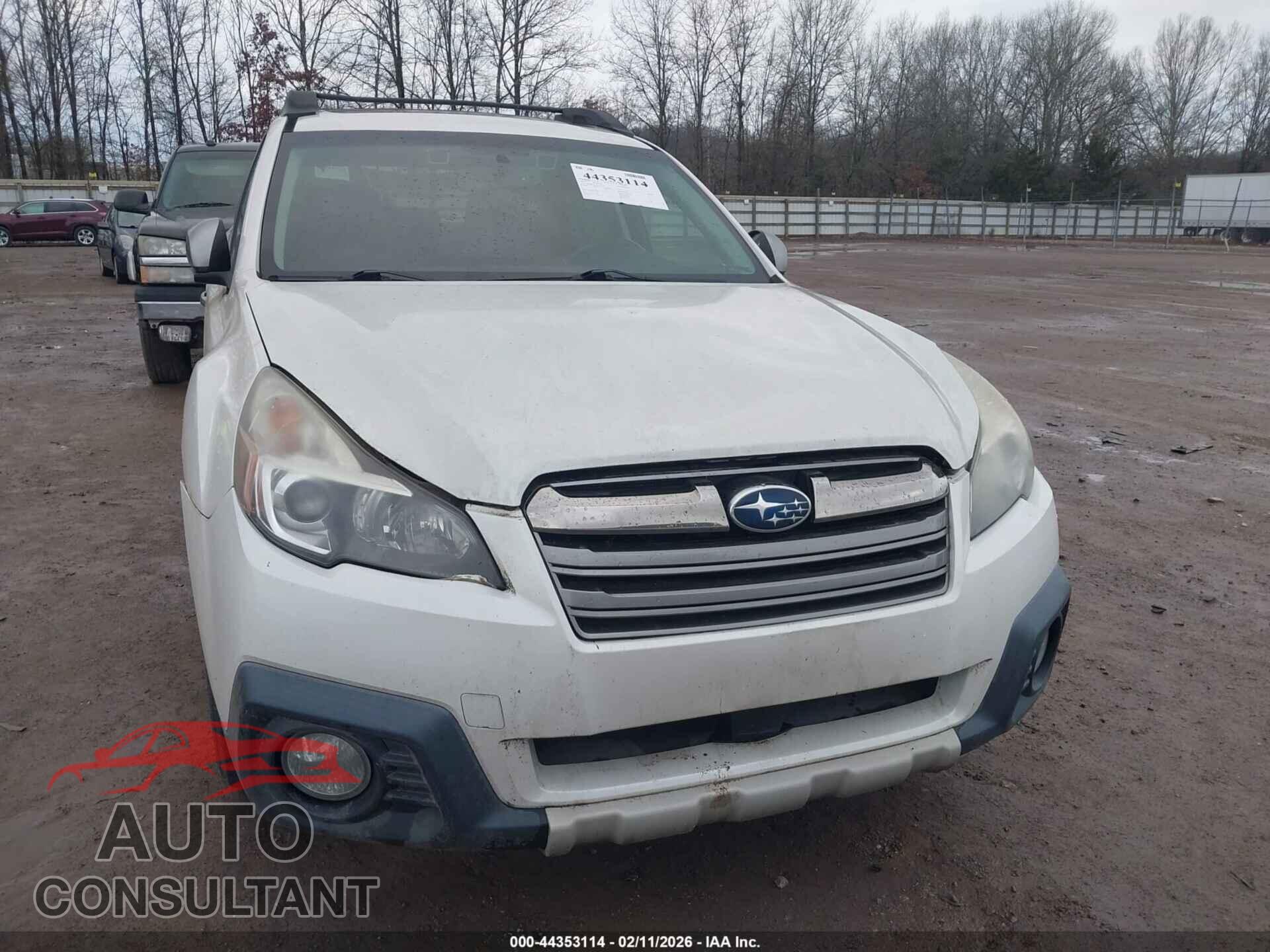 SUBARU OUTBACK 2014 - 4S4BRDPC2E2312348