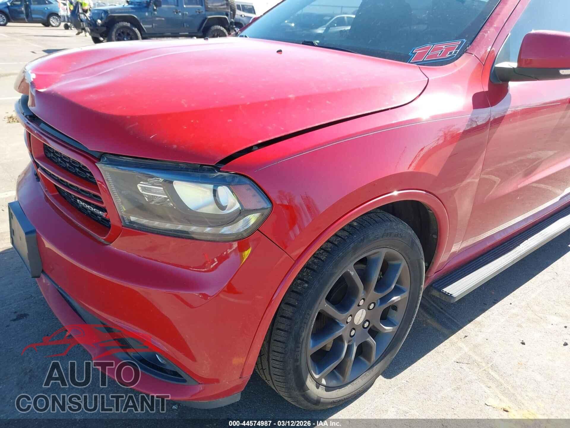 DODGE DURANGO 2015 - 1C4SDHCTXFC222411
