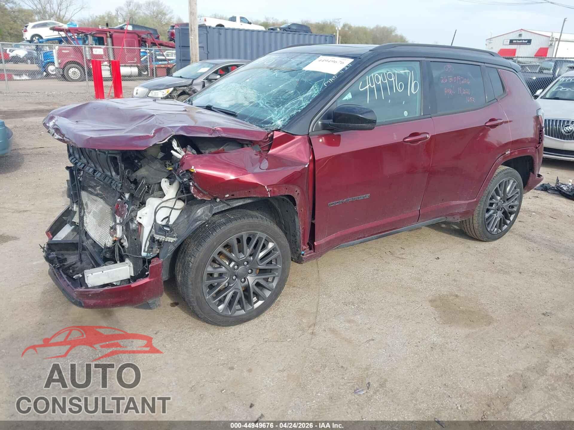 JEEP COMPASS 2022 - 3C4NJDCB1NT101999