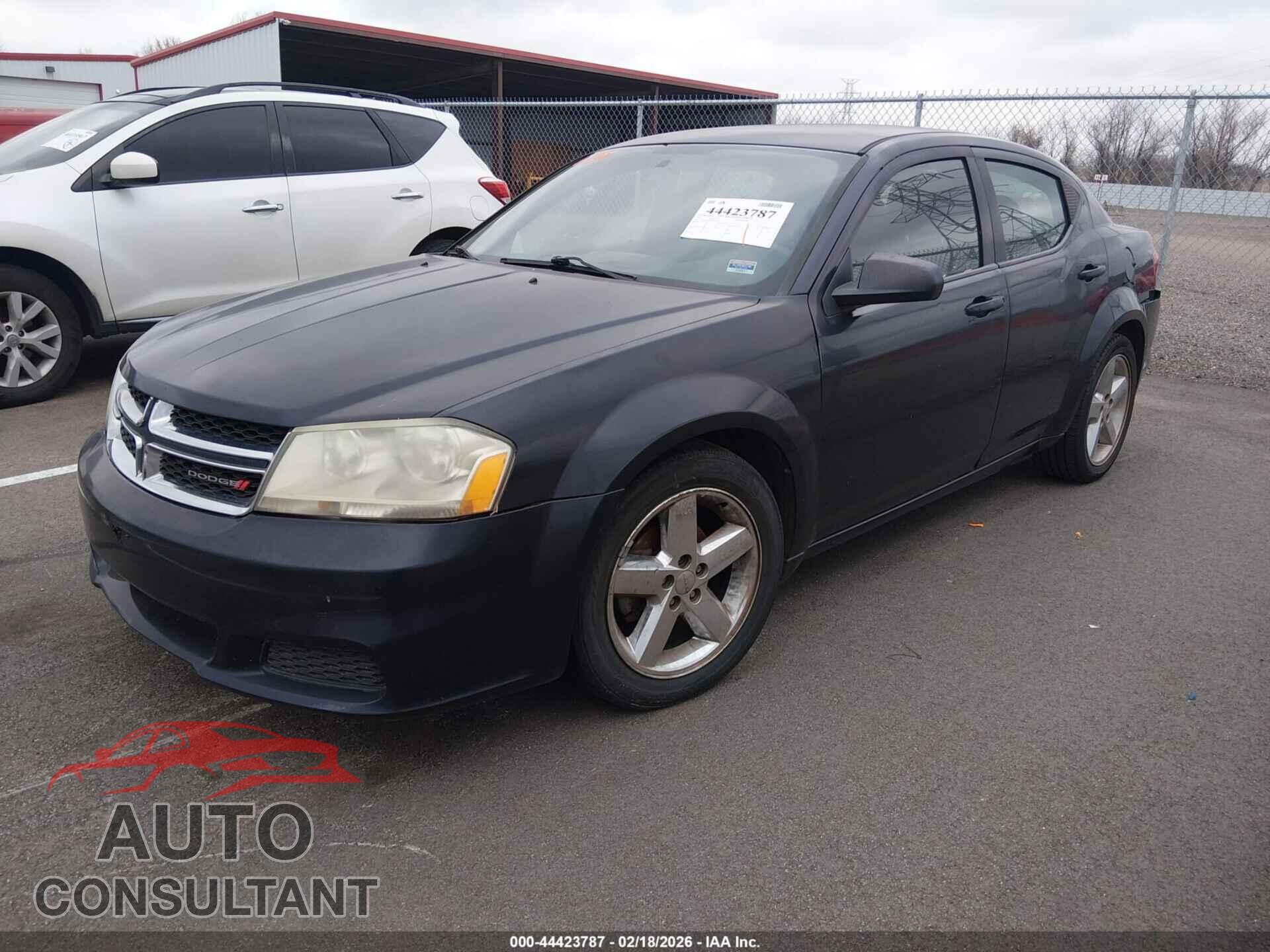 DODGE AVENGER 2013 - 1C3CDZAB6DN610679