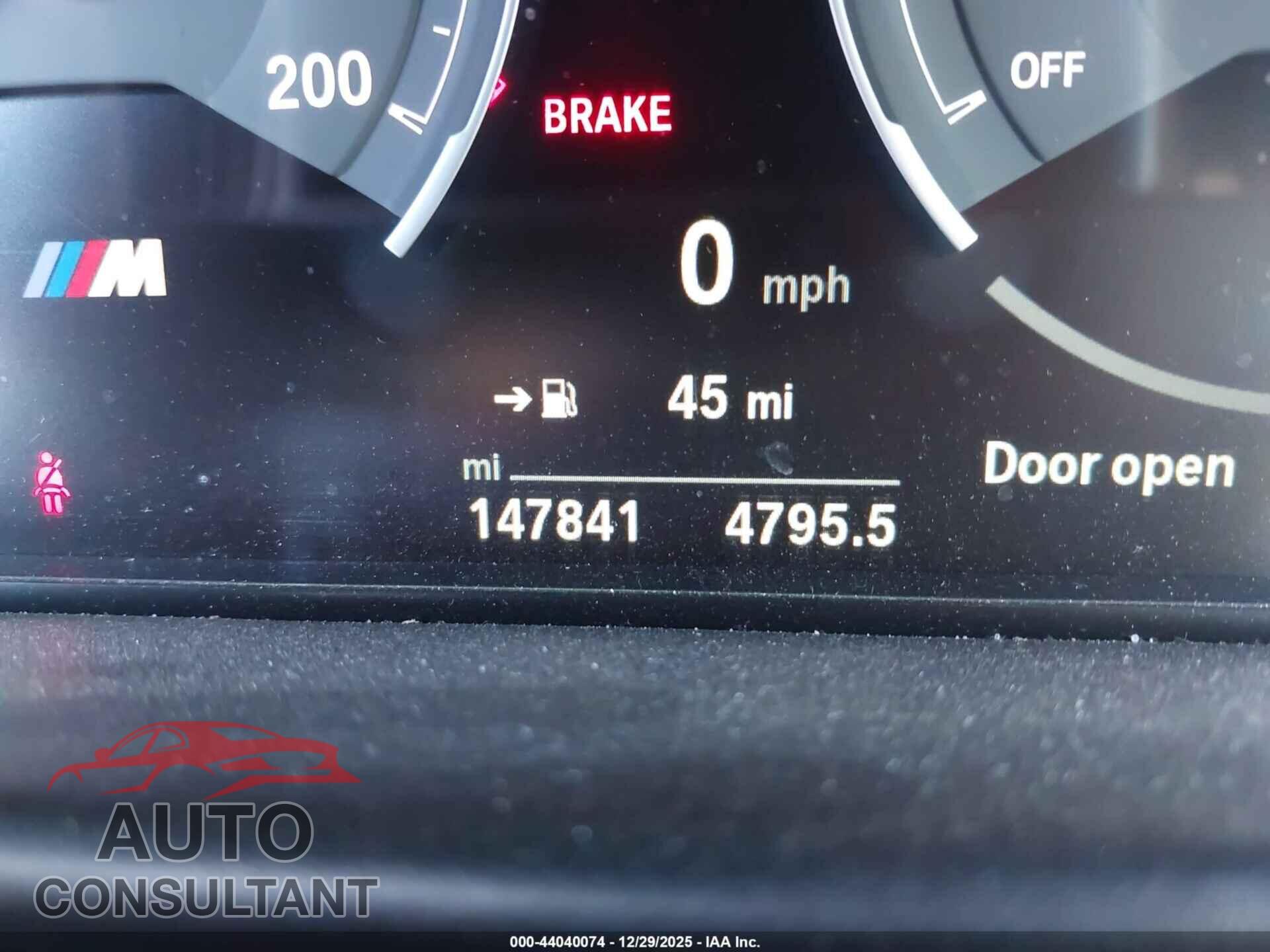 BMW M3 2017 - WBS8M9C35H5G85219