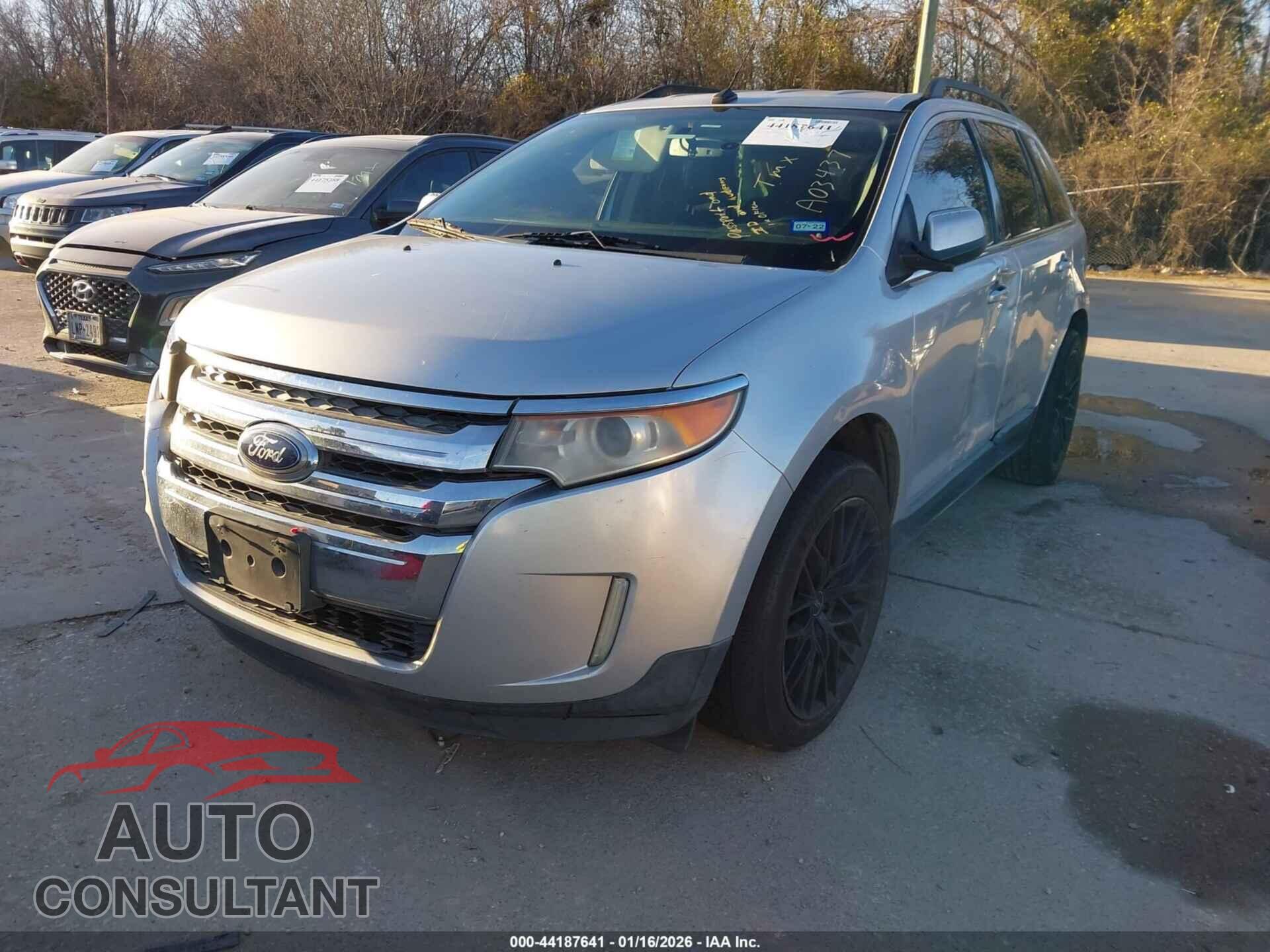 FORD EDGE 2012 - 2FMDK3K99CBA03437