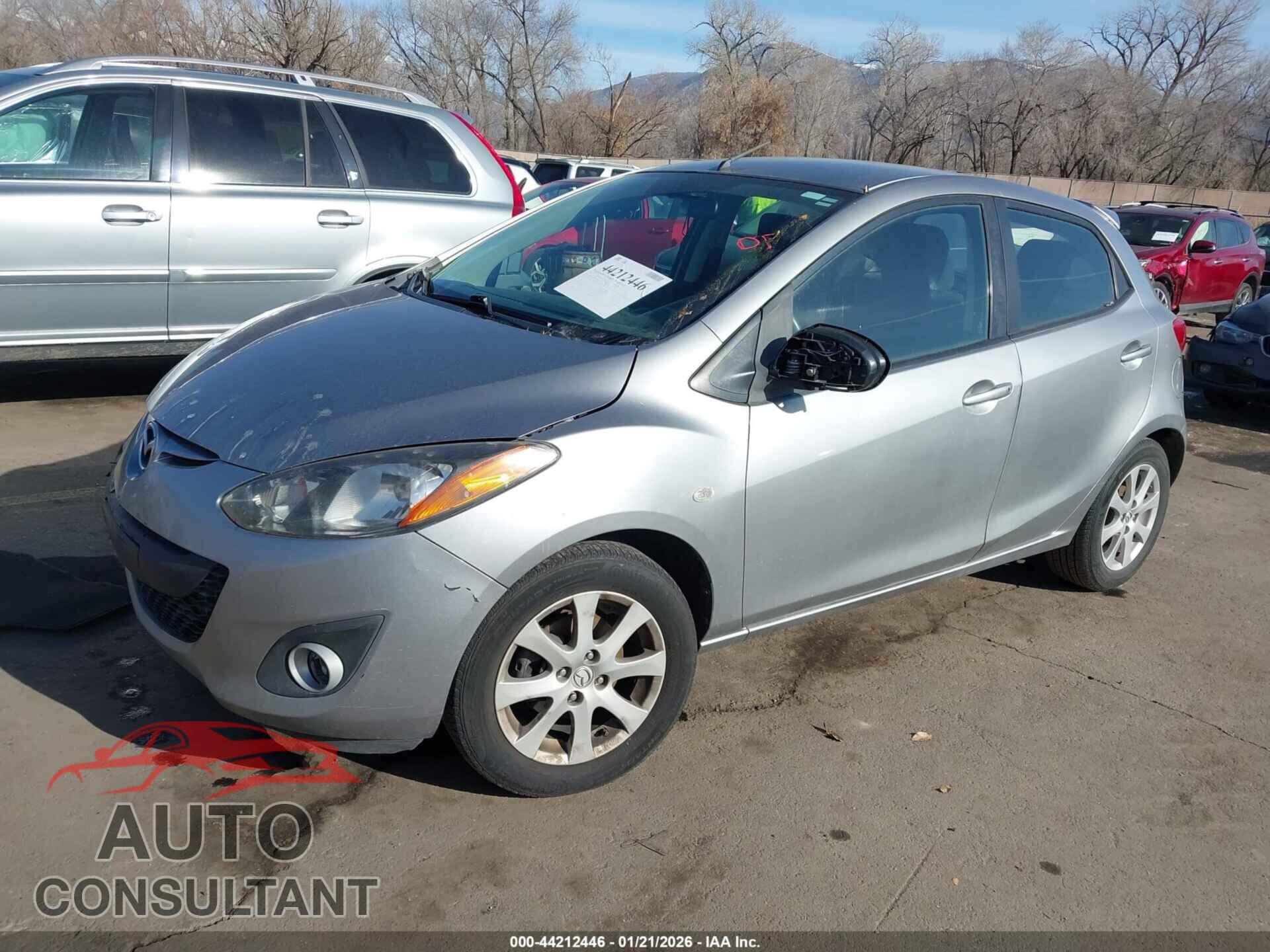 MAZDA MAZDA2 2012 - JM1DE1LY9C0140319