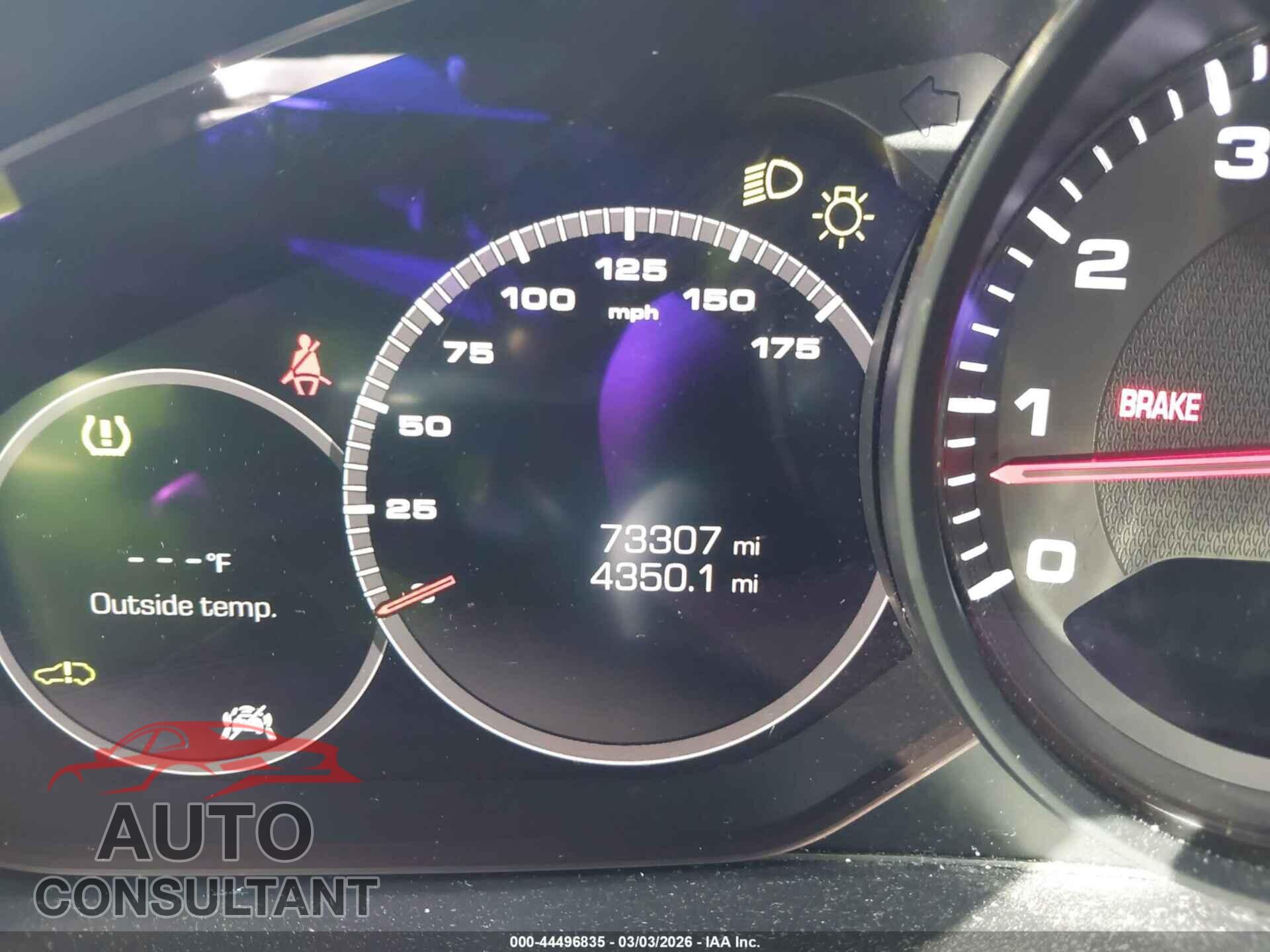 PORSCHE CAYENNE 2019 - WP1AA2AY3KDA15717