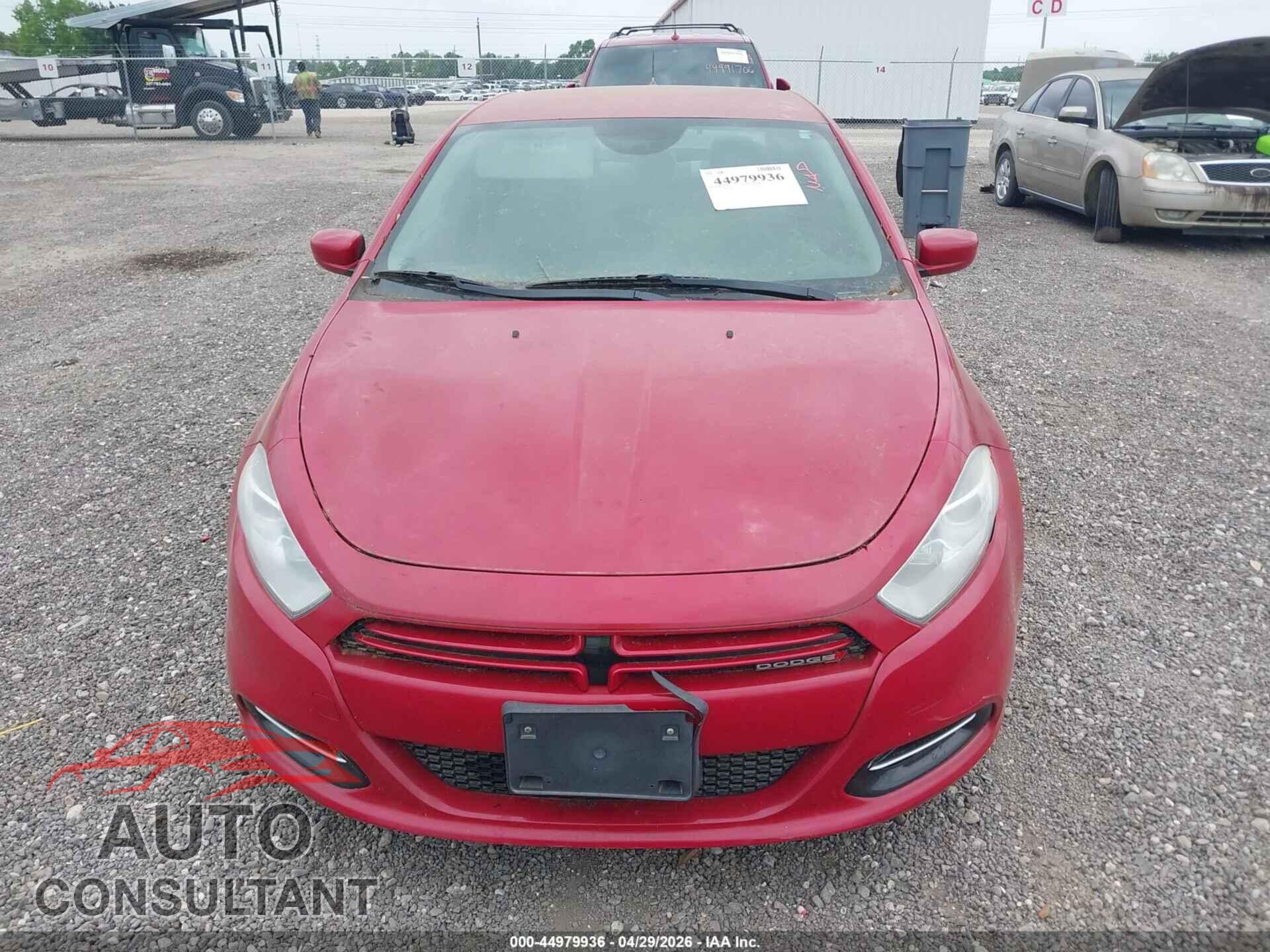DODGE DART 2013 - 1C3CDFBA1DD194910