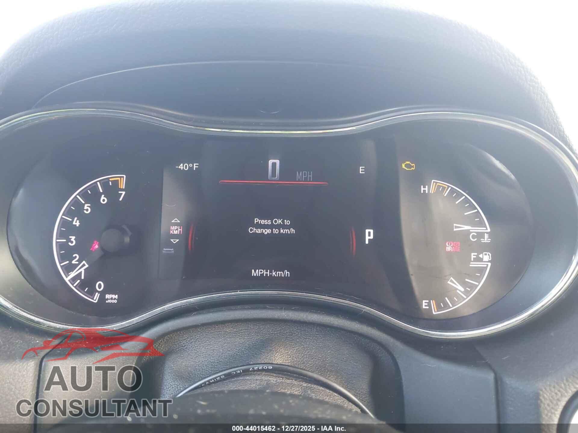DODGE DURANGO 2015 - 1C4RDJAG7FC709870