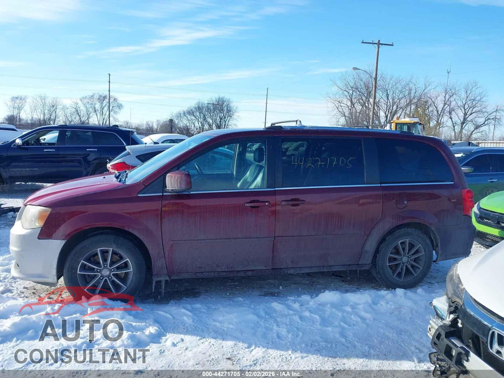 DODGE GRAND CARAVAN 2017 - 2C4RDGCG5HR616632