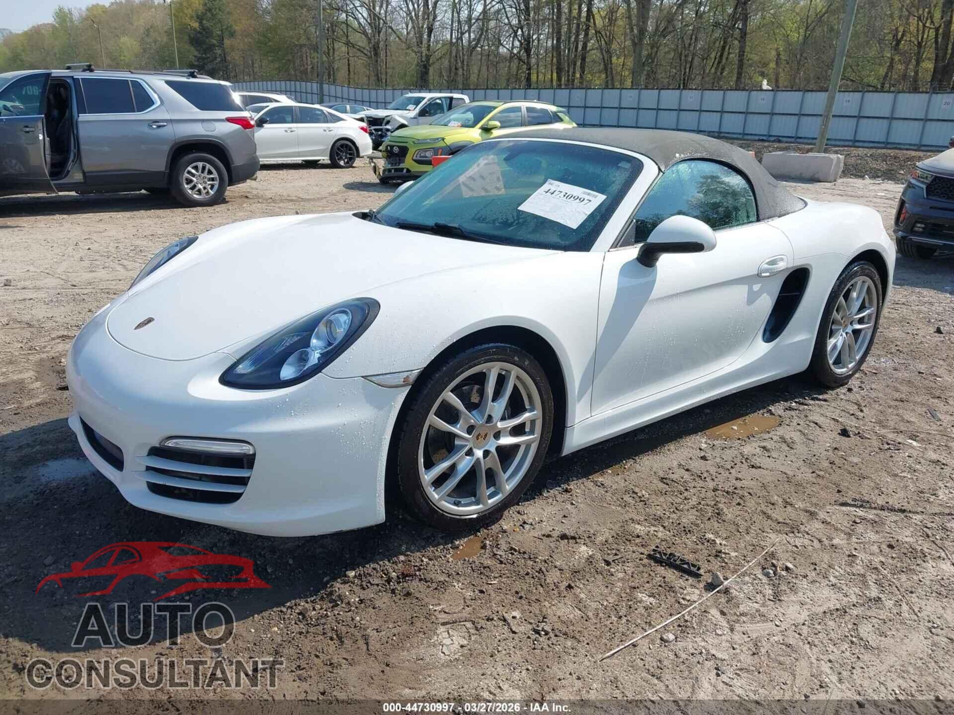 PORSCHE BOXSTER 2013 - WP0CA2A88DS112615