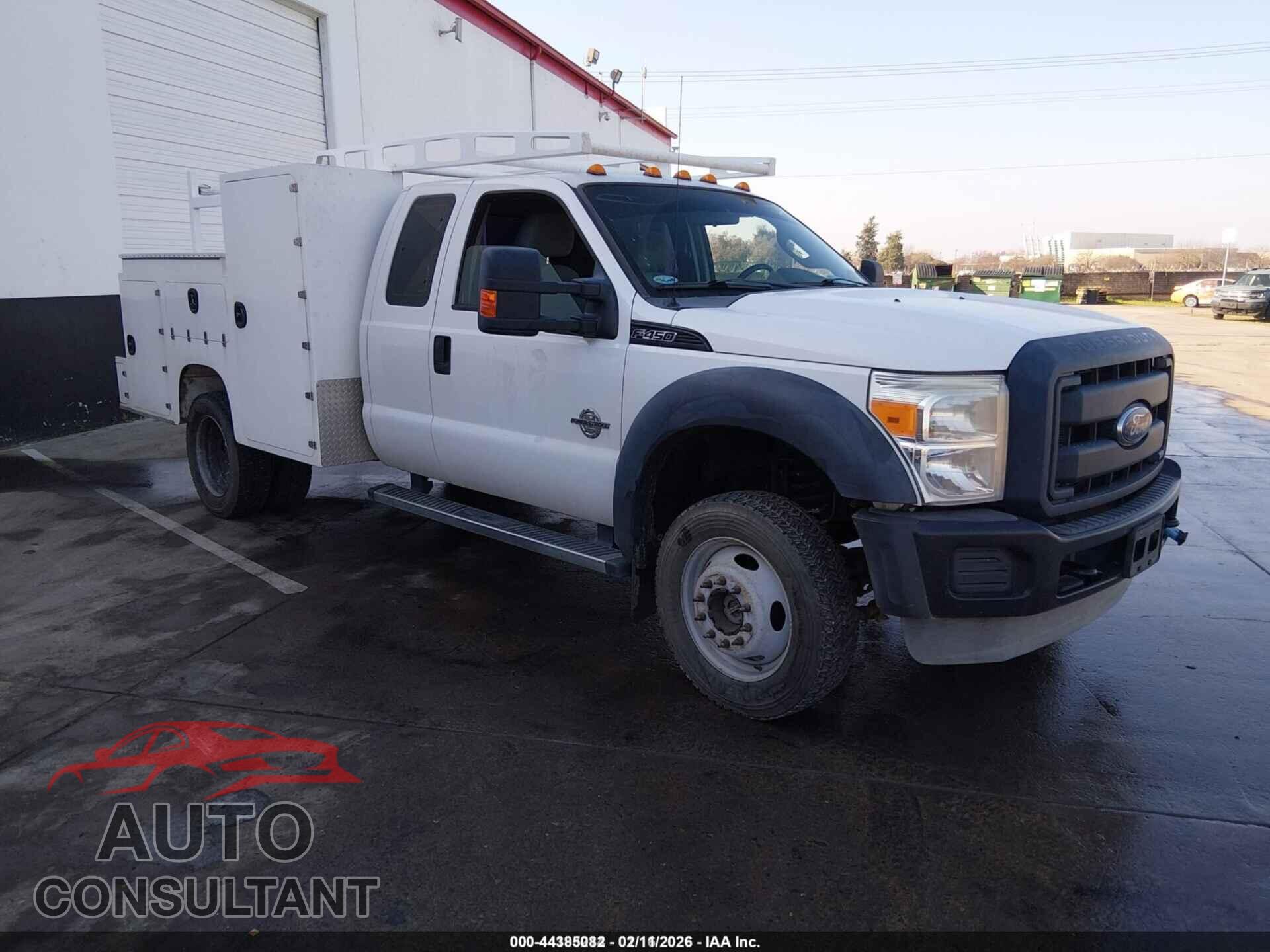 FORD F-450 CHASSIS 2012 - 1FD9X4HT3CEC51087