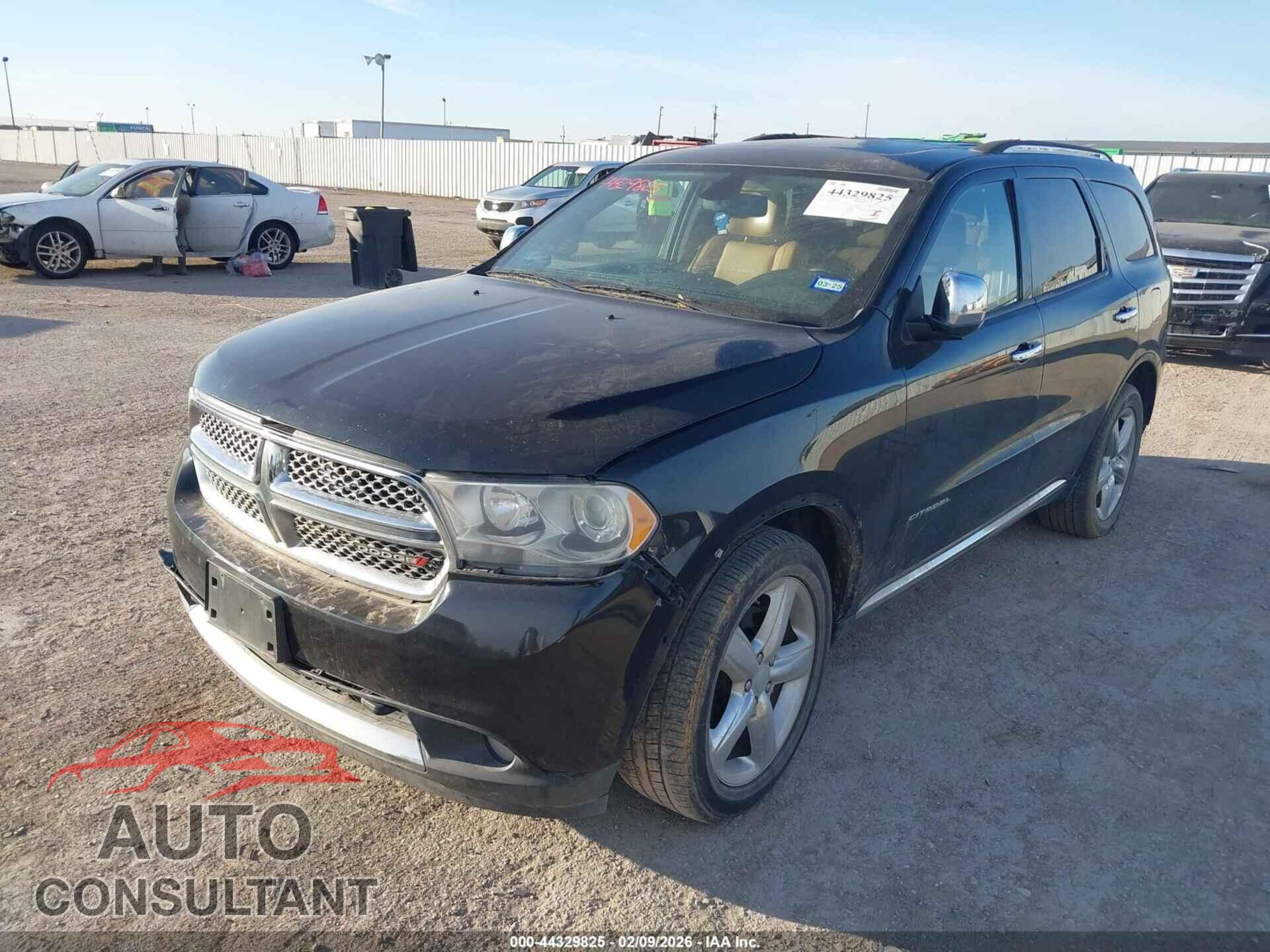 DODGE DURANGO 2011 - 1D4SE5GT9BC695915