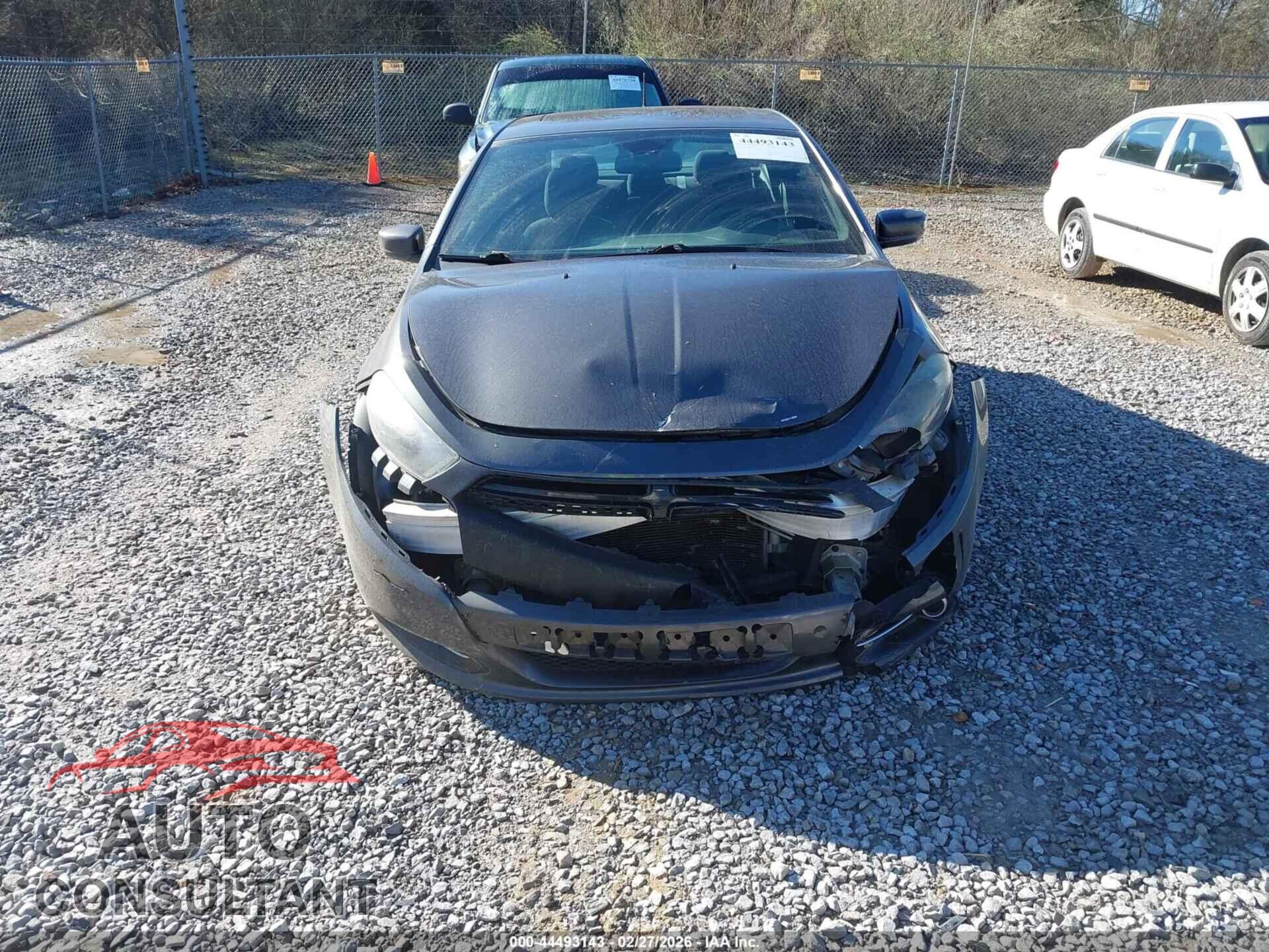 DODGE DART 2015 - 1C3CDFBB5FD302103