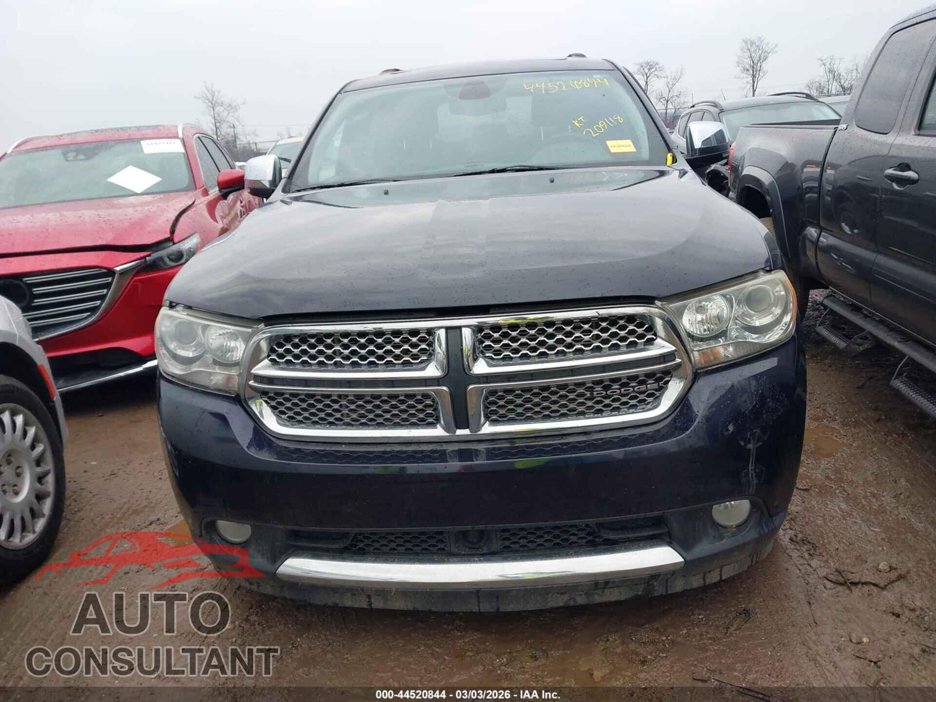 DODGE DURANGO 2011 - 1D4SE5GT4BC695529
