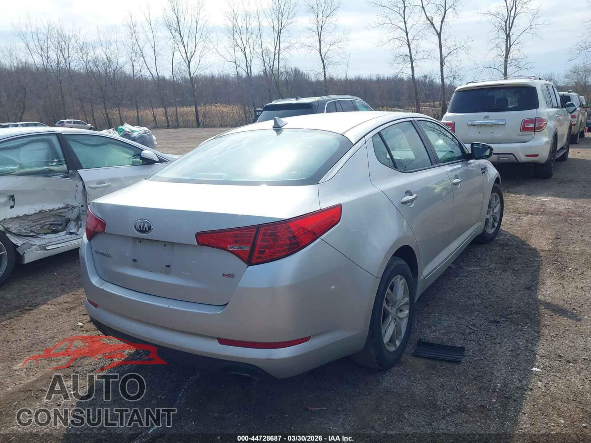 KIA OPTIMA 2013 - KNAGM4A77D5392907