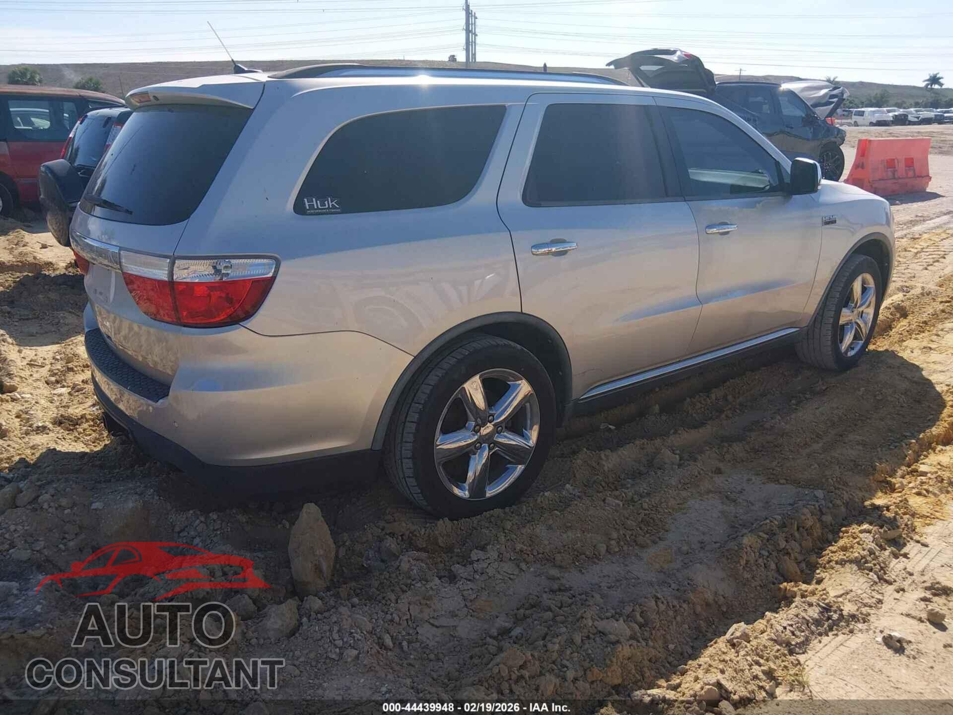 DODGE DURANGO 2011 - 1D4SD5GTXBC682013