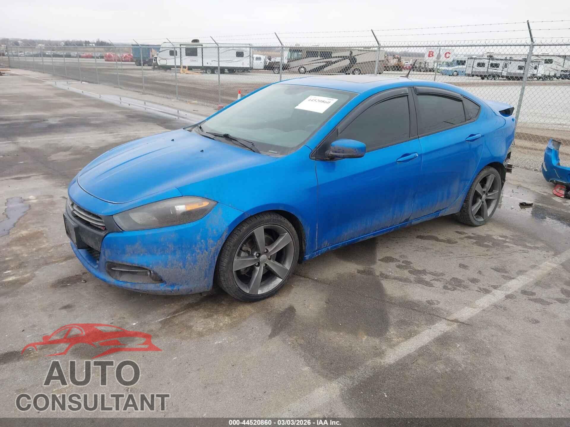 DODGE DART 2015 - 1C3CDFEB2FD266947
