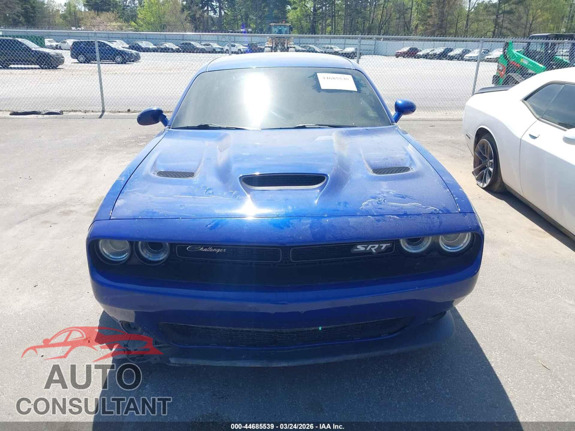 DODGE CHALLENGER 2019 - 2C3CDZFJ2KH525599