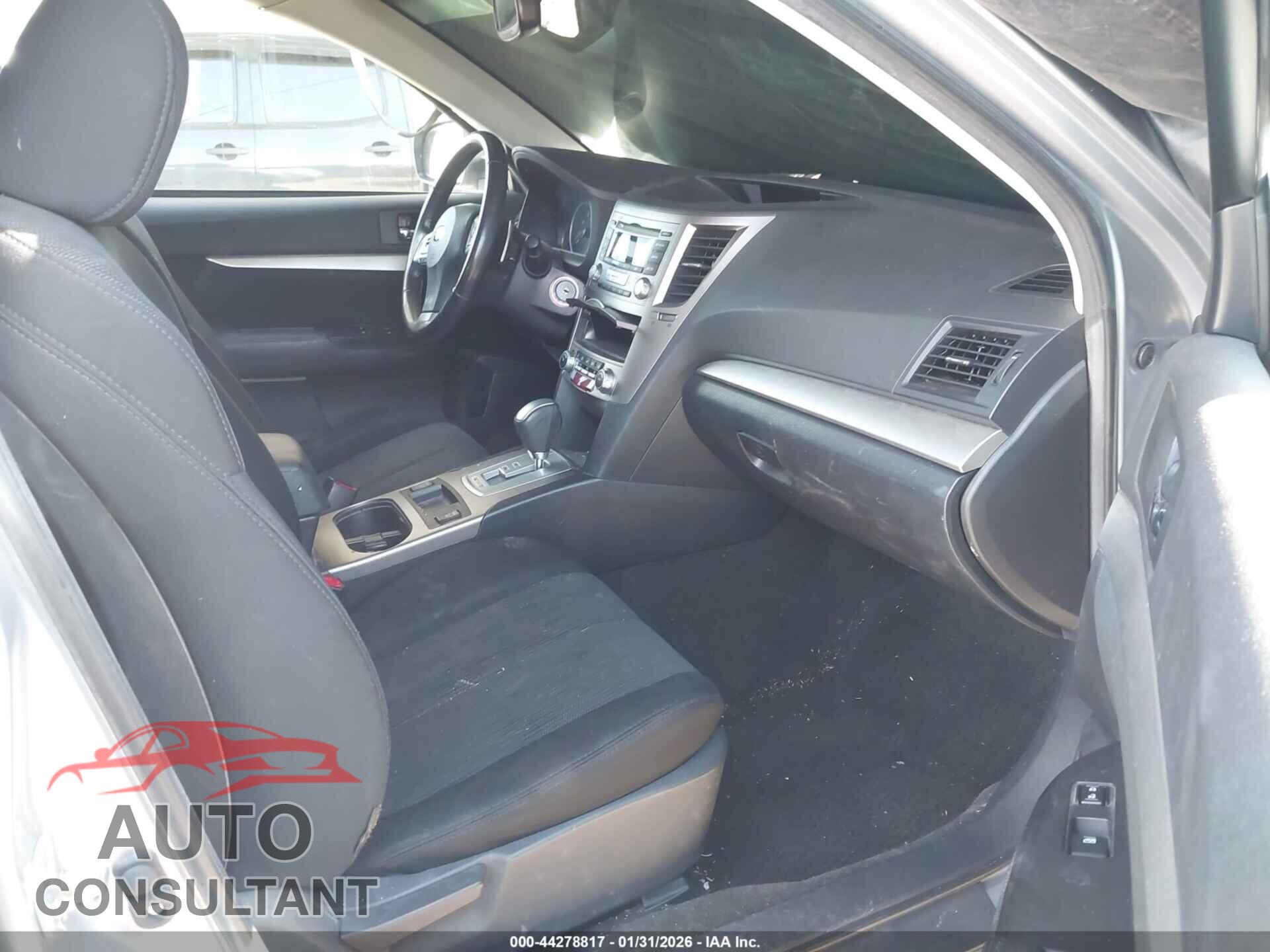 SUBARU OUTBACK 2013 - 4S4BRBCC9D3292425