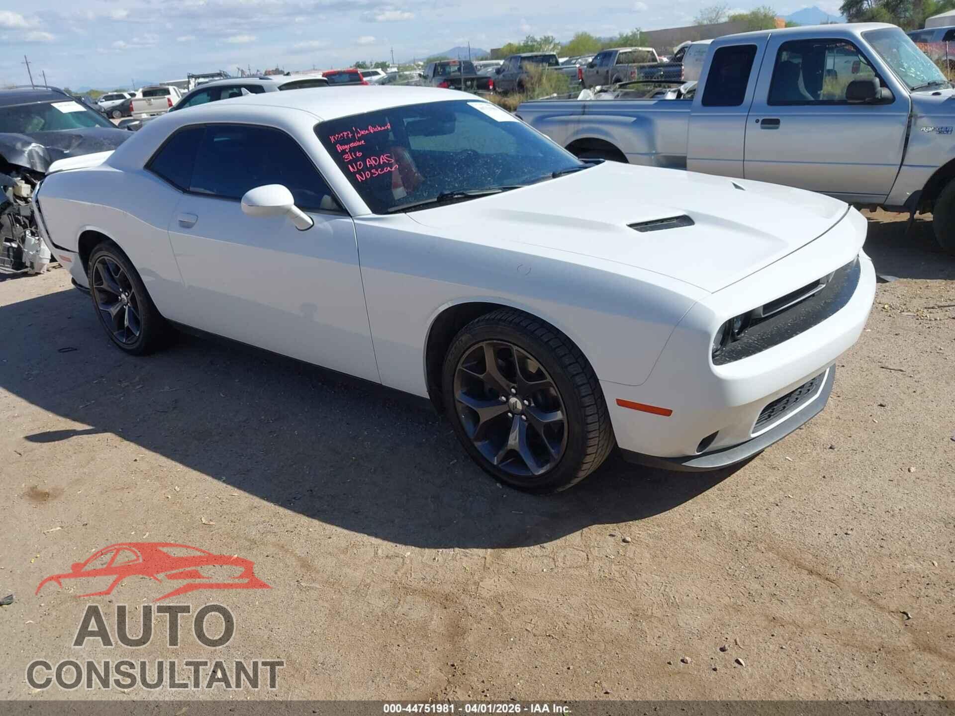 DODGE CHALLENGER 2019 - 2C3CDZAG9KH602769