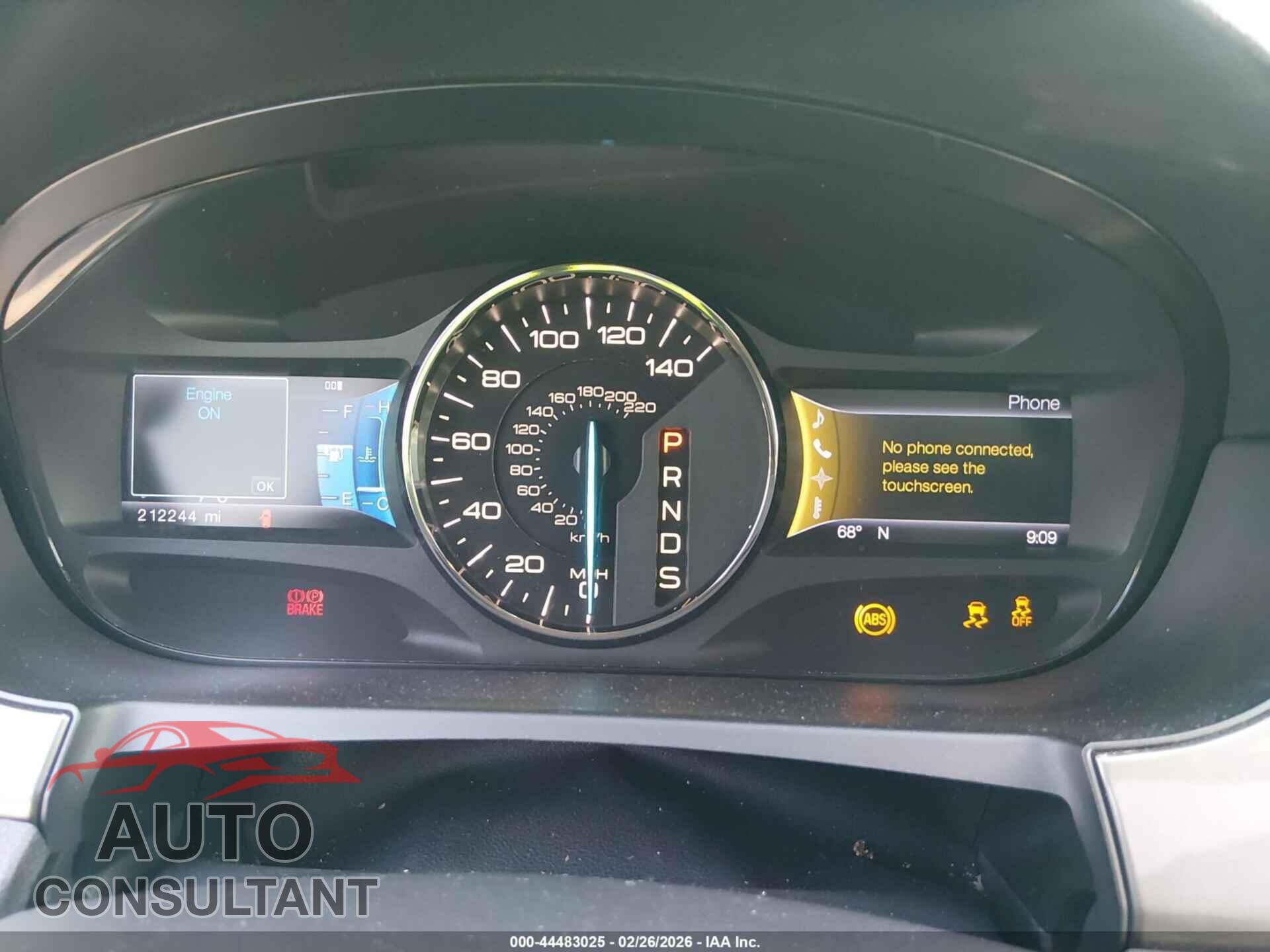 FORD EDGE 2013 - 2FMDK3AK2DBB85570