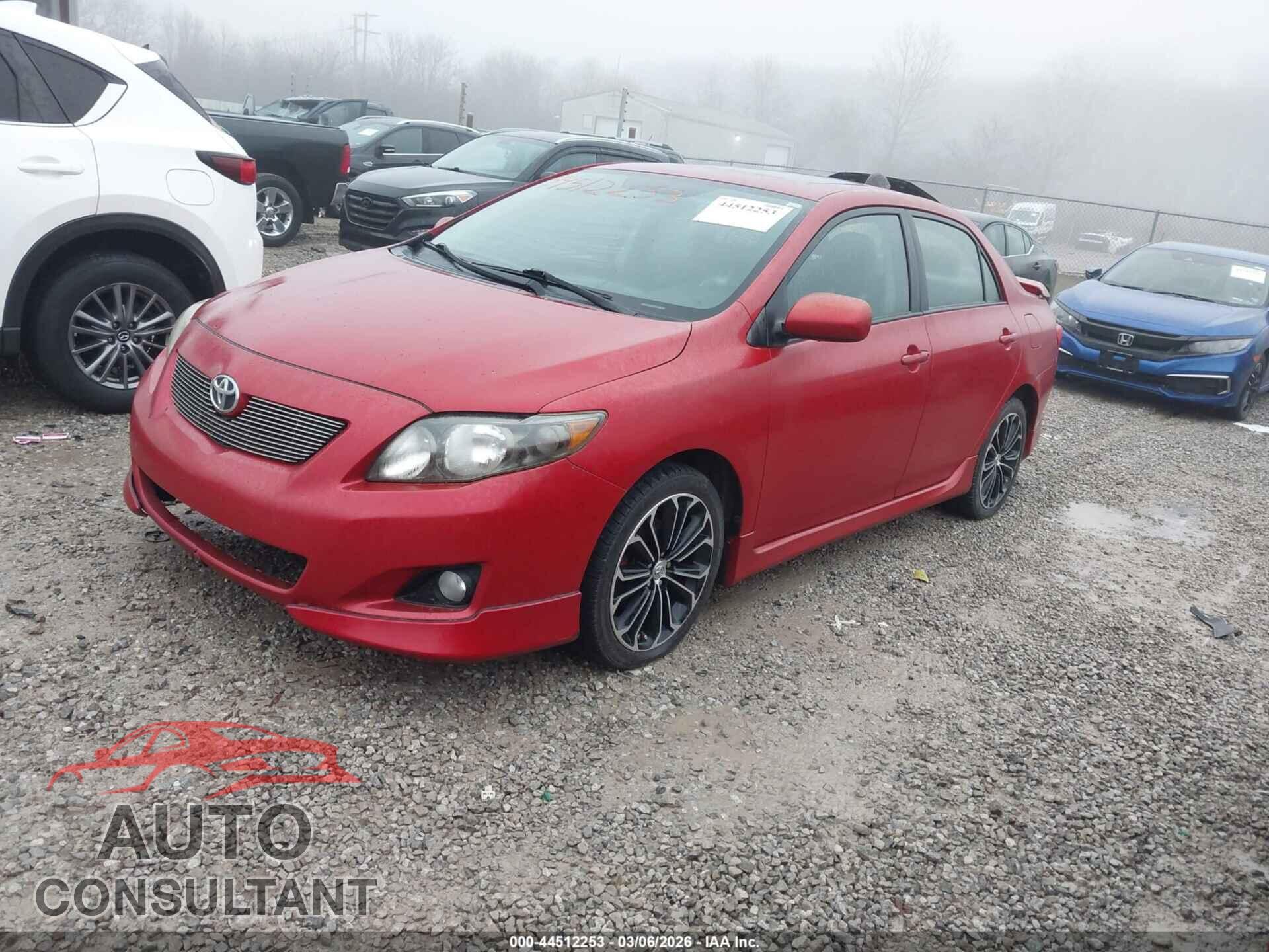 TOYOTA COROLLA 2010 - 2T1BU4EE3AC284143