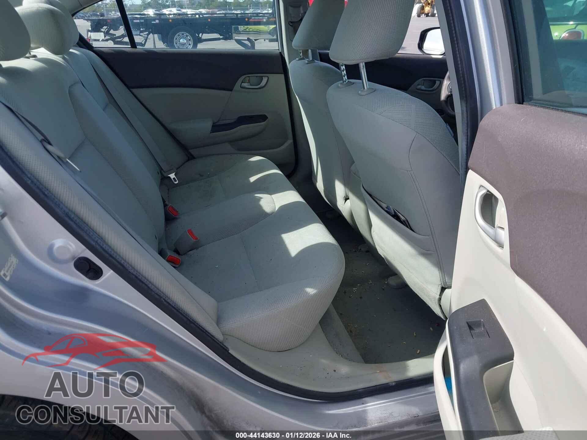 HONDA CIVIC 2012 - 19XFB2F55CE072729