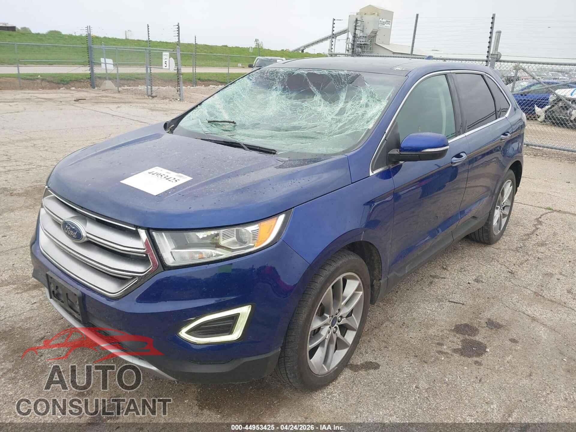 FORD EDGE 2015 - 2FMTK3K98FBB72400