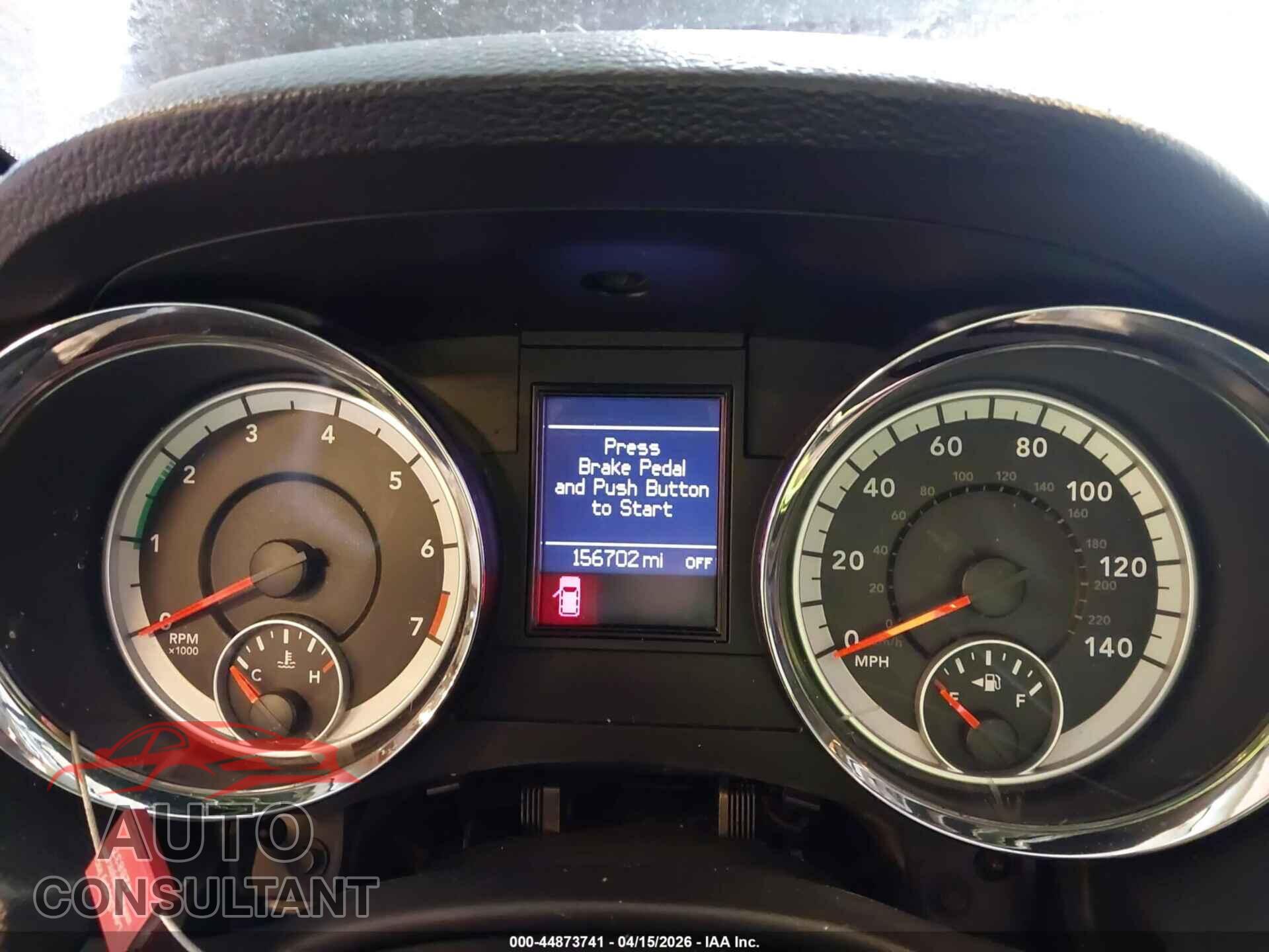 DODGE DURANGO 2012 - 1C4RDJDG9CC307582