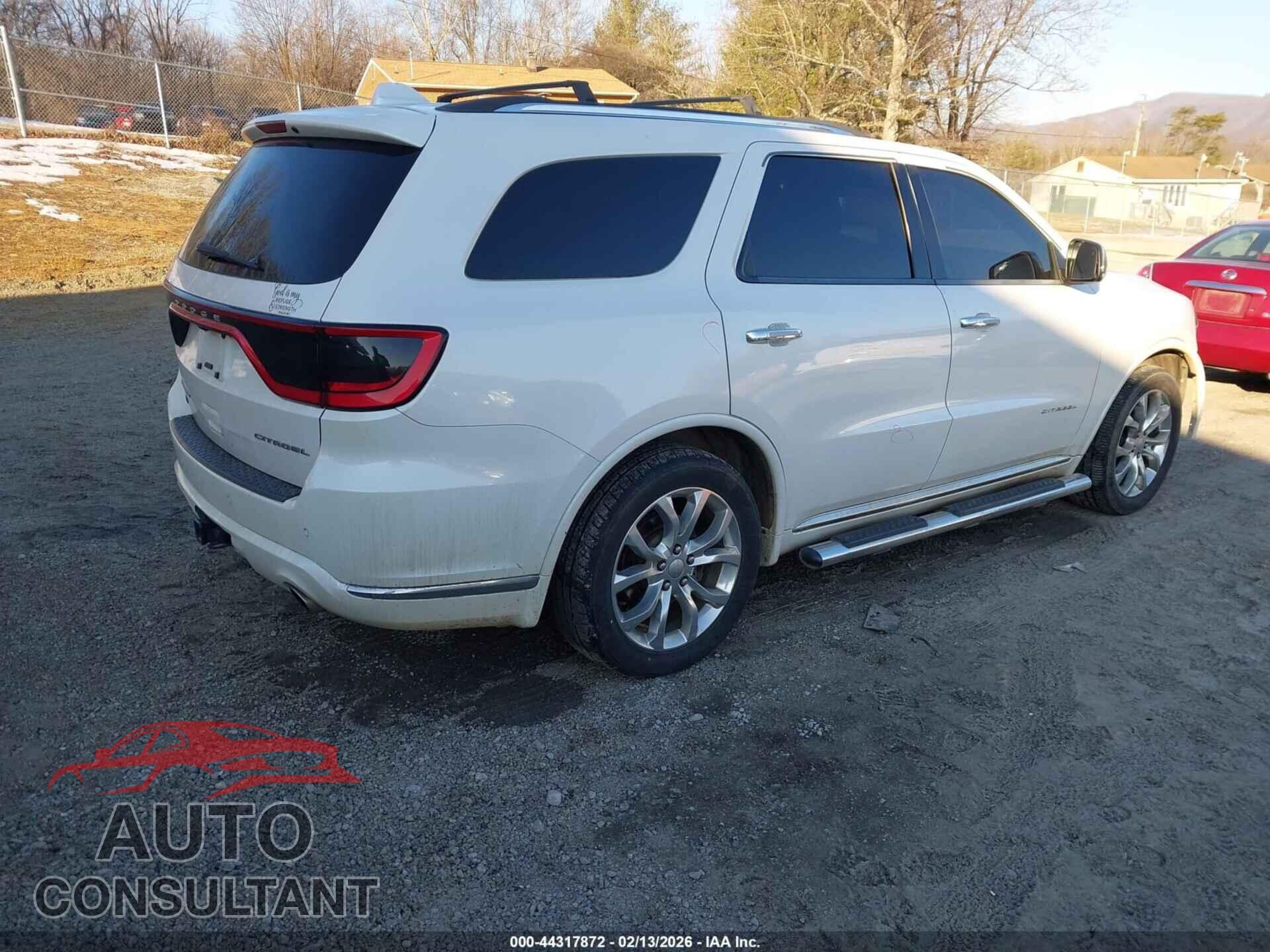 DODGE DURANGO 2018 - 1C4RDJEG6JC161024
