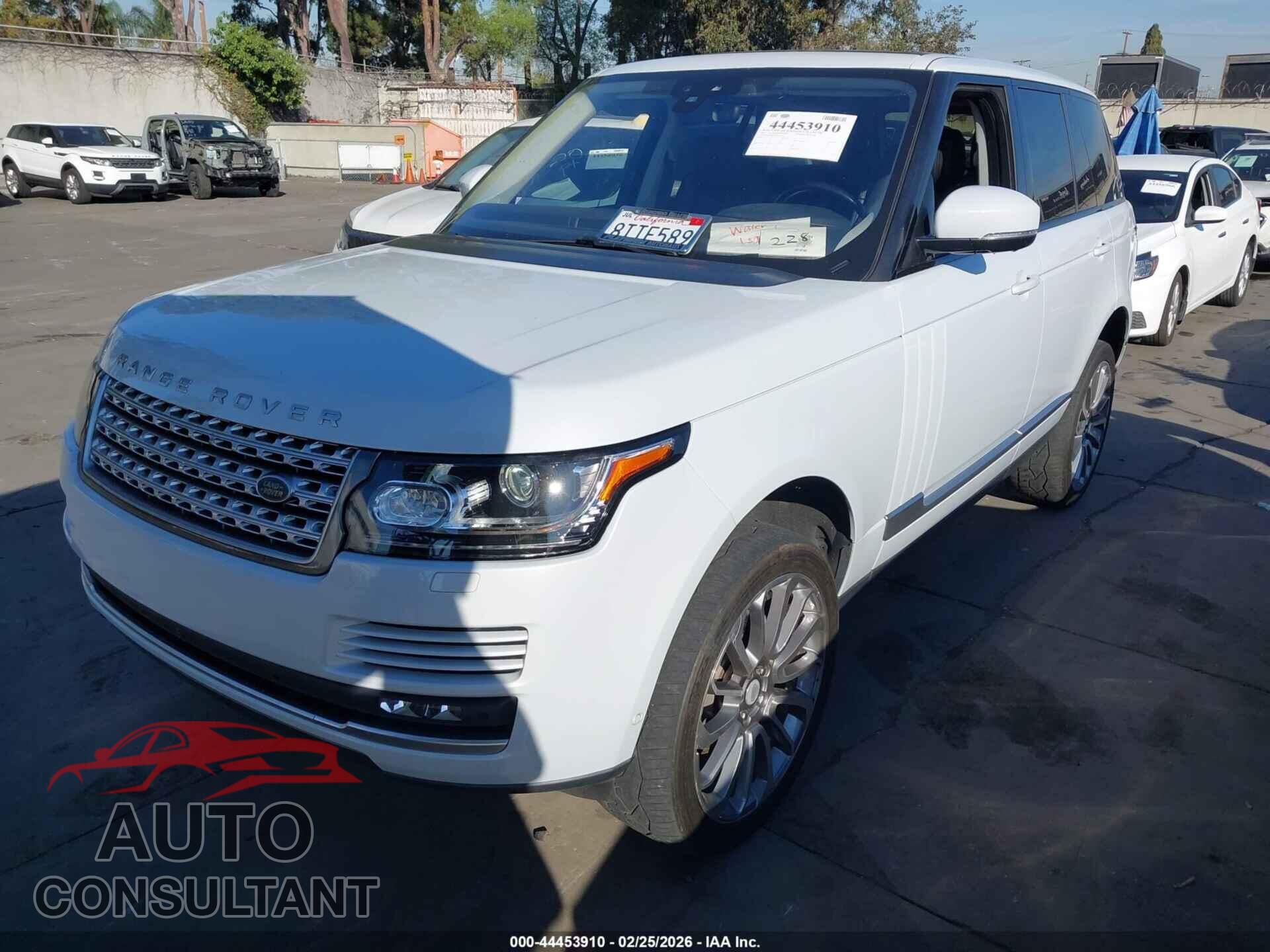 LAND ROVER RANGE ROVER 2017 - SALGS2FKXHA353034