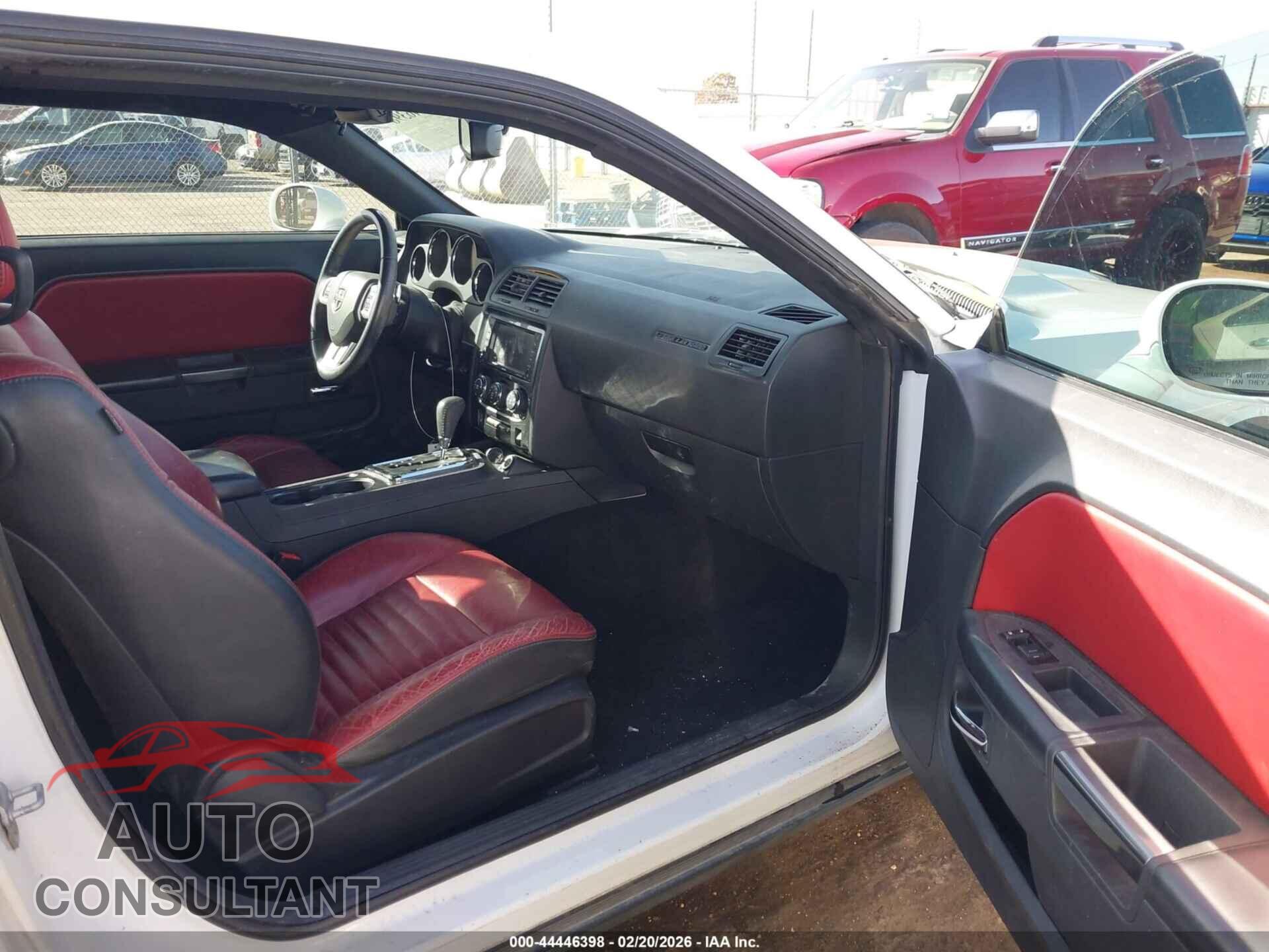 DODGE CHALLENGER 2014 - 2C3CDYAG8EH164583