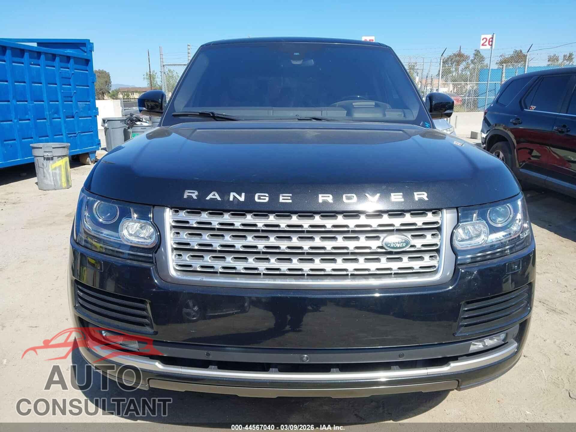 LAND ROVER RANGE ROVER 2016 - SALGS2PF8GA311414