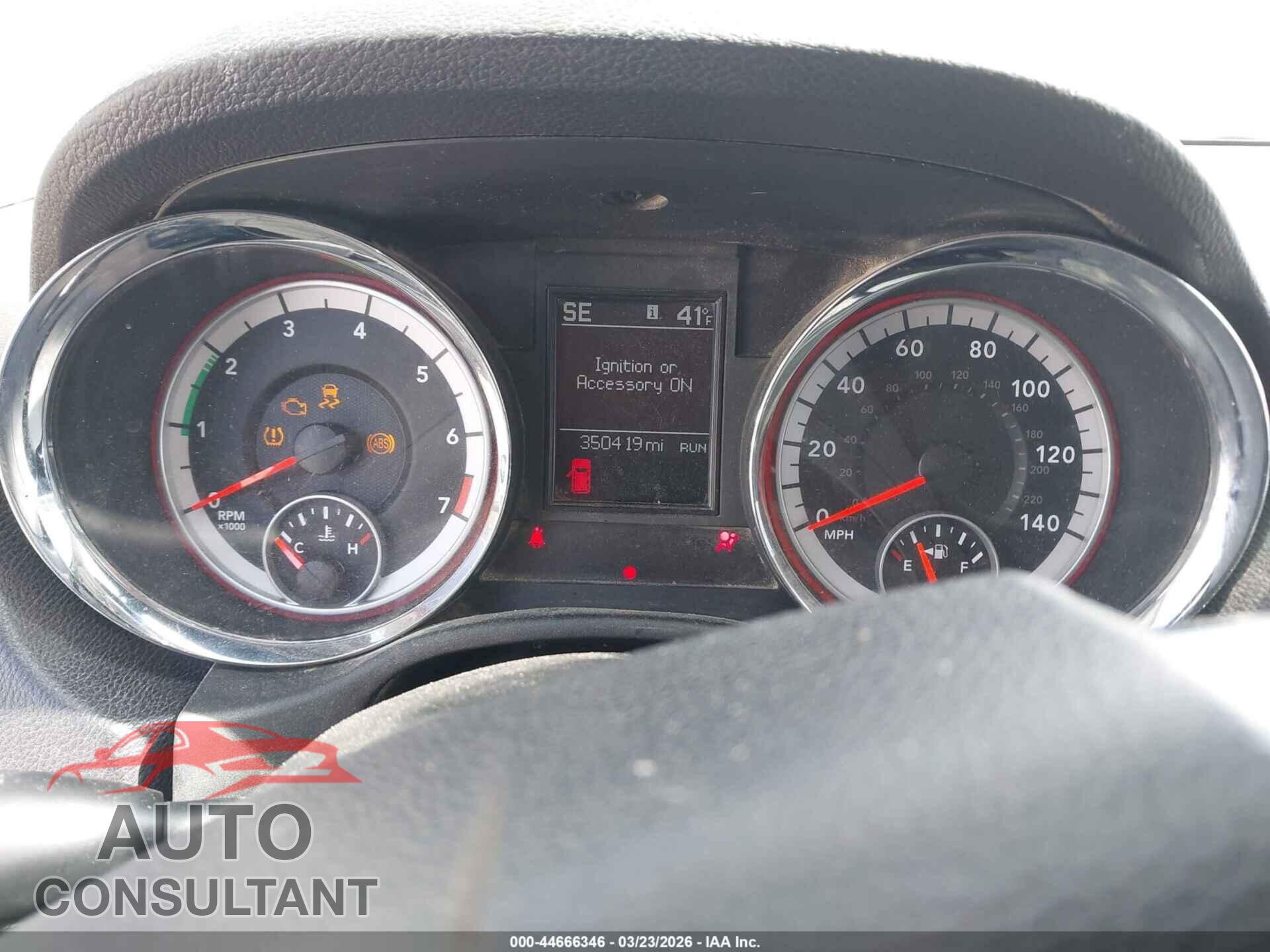 DODGE DURANGO 2011 - 1D4RE5GG1BC649982