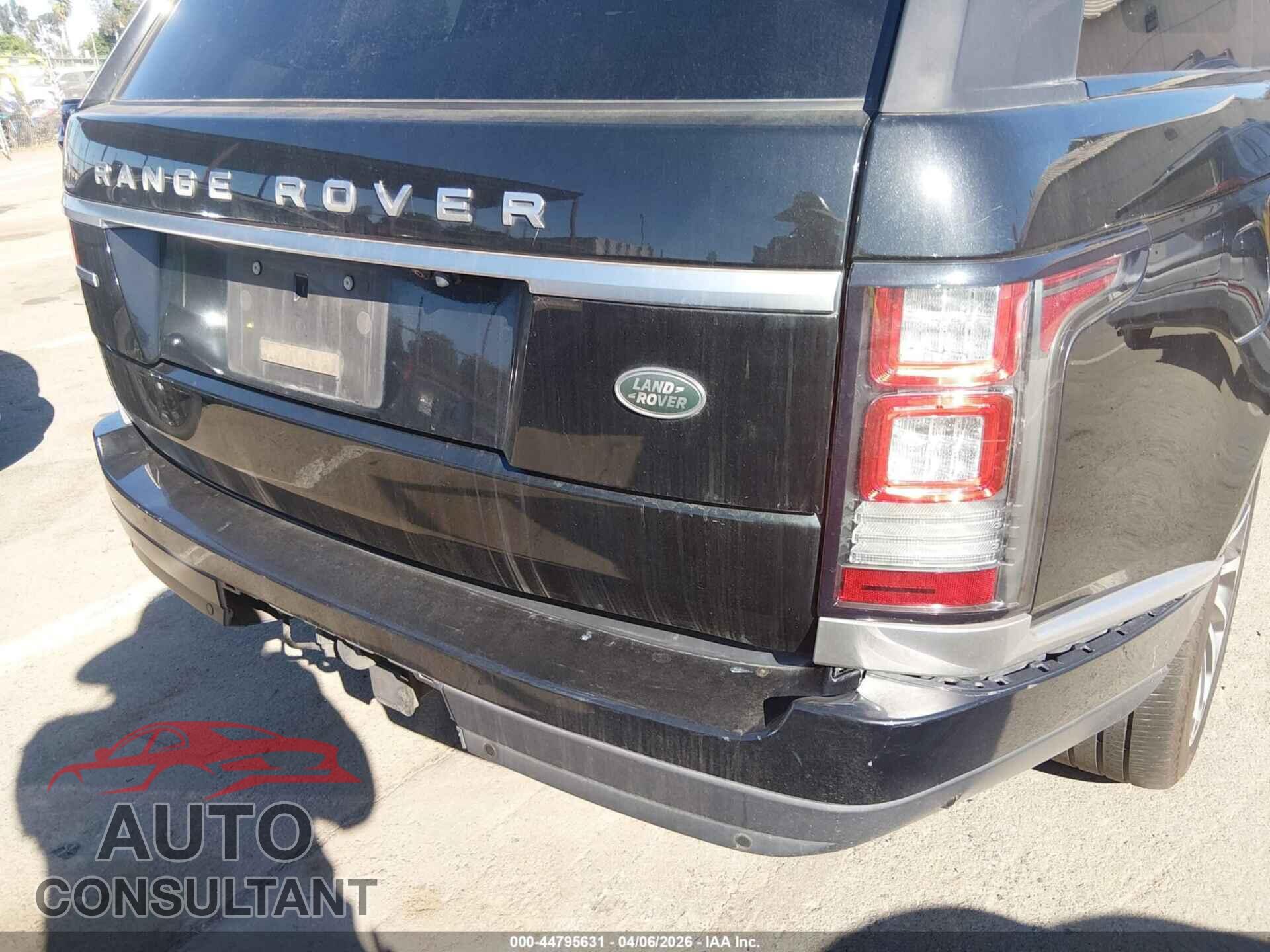 LAND ROVER RANGE ROVER 2016 - SALGS3EF9GA307946