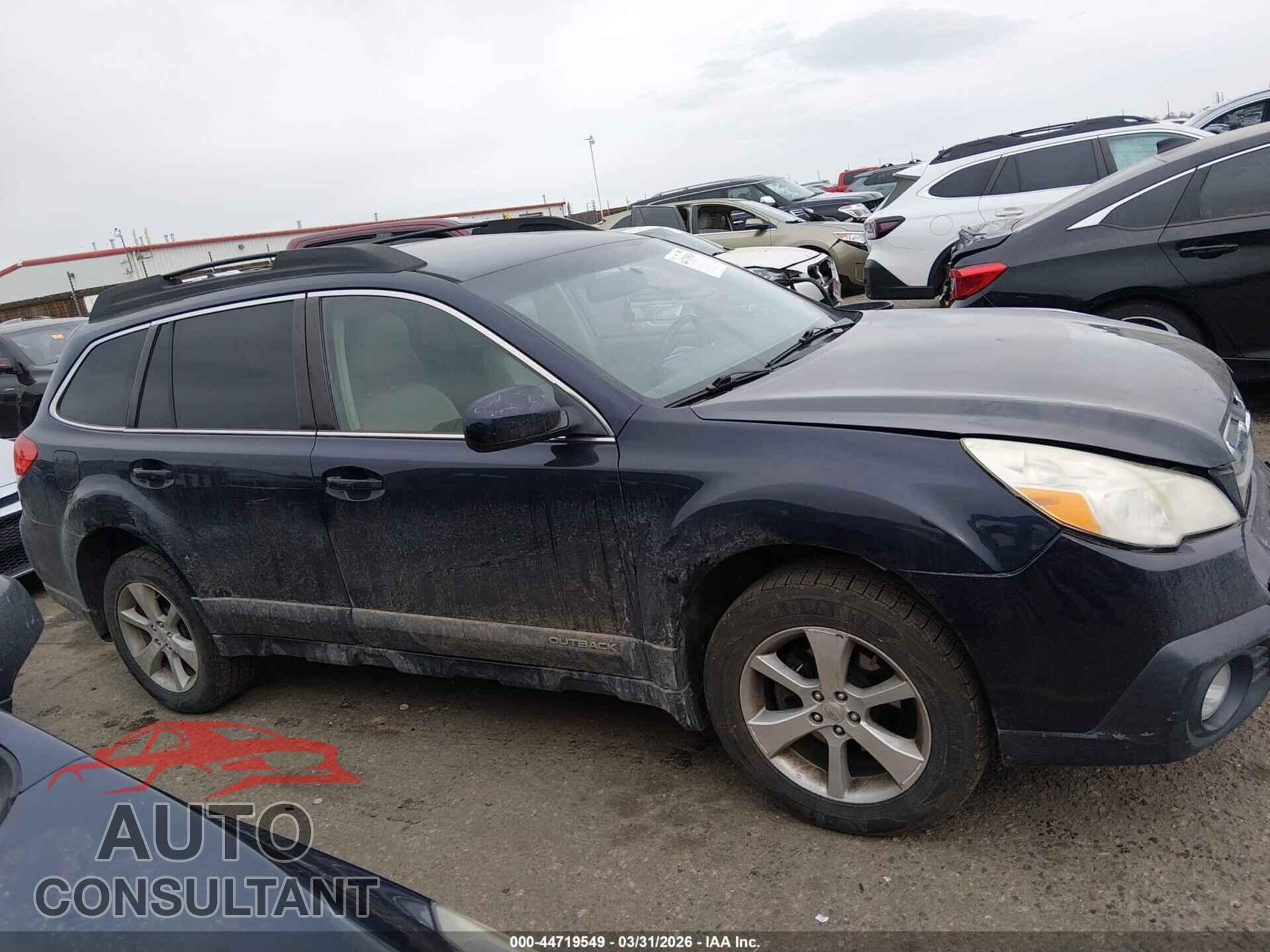 SUBARU OUTBACK 2014 - 4S4BRBLC5E3215150