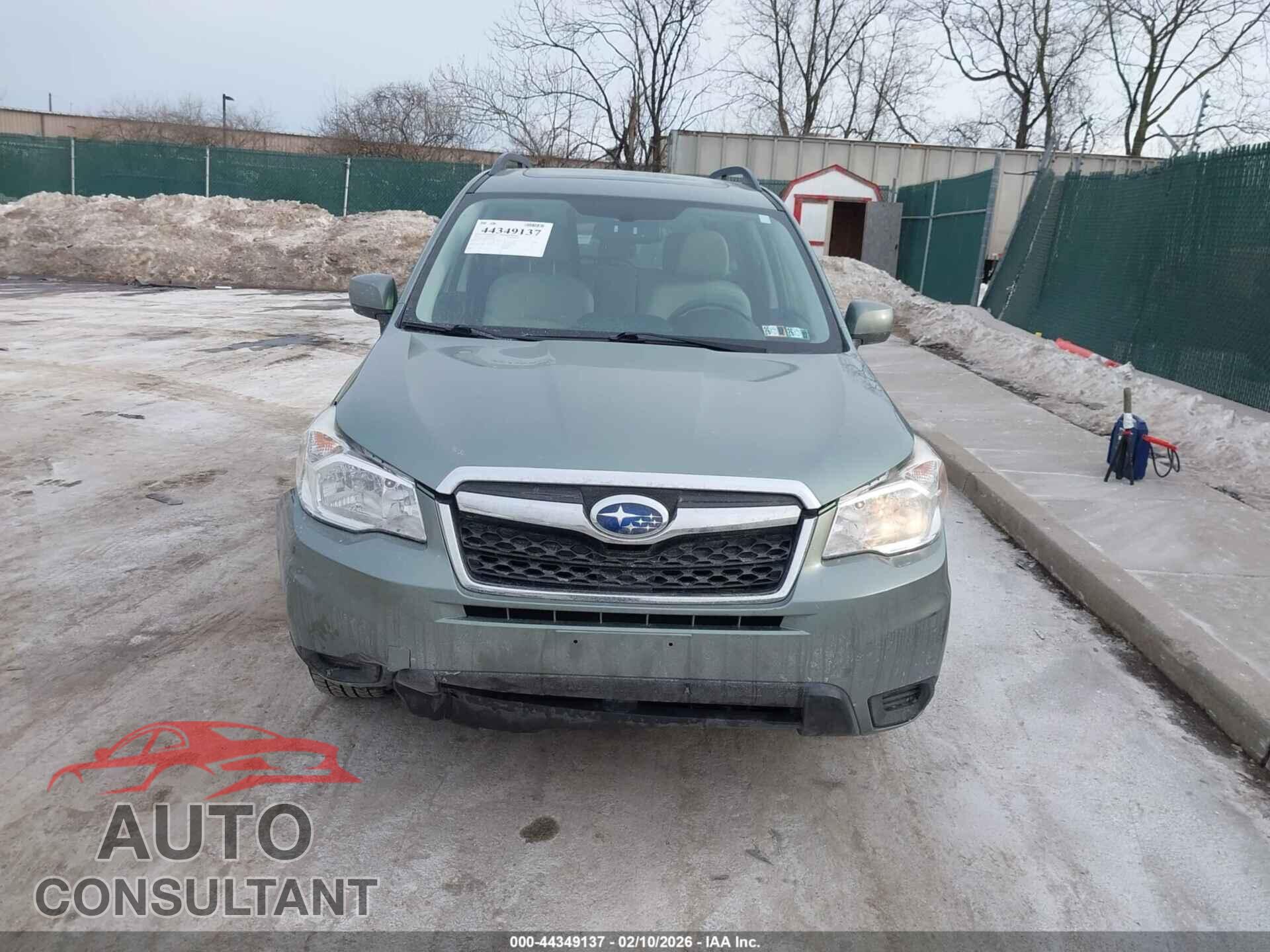 SUBARU FORESTER 2016 - JF2SJADCXGH473028