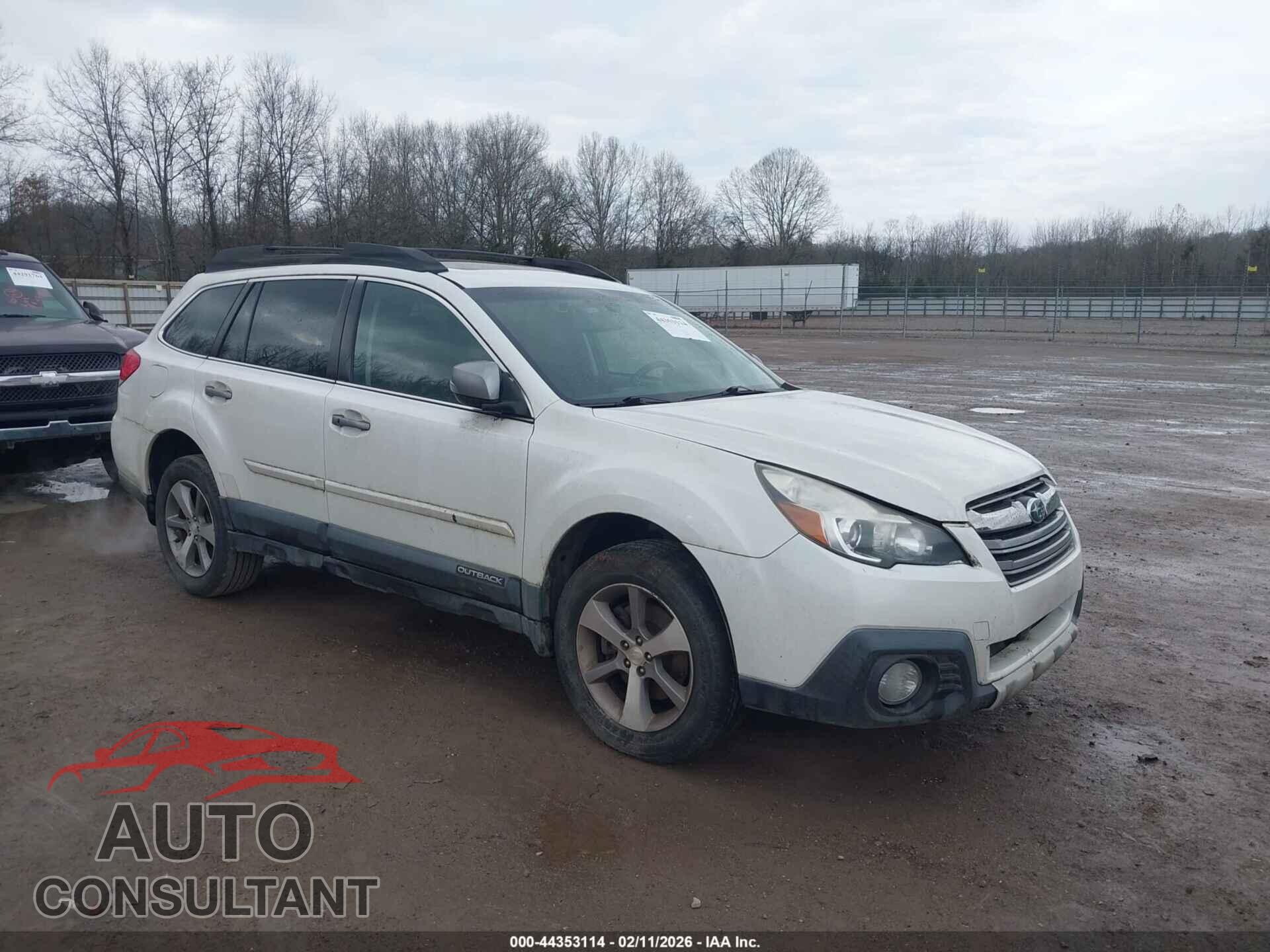 SUBARU OUTBACK 2014 - 4S4BRDPC2E2312348