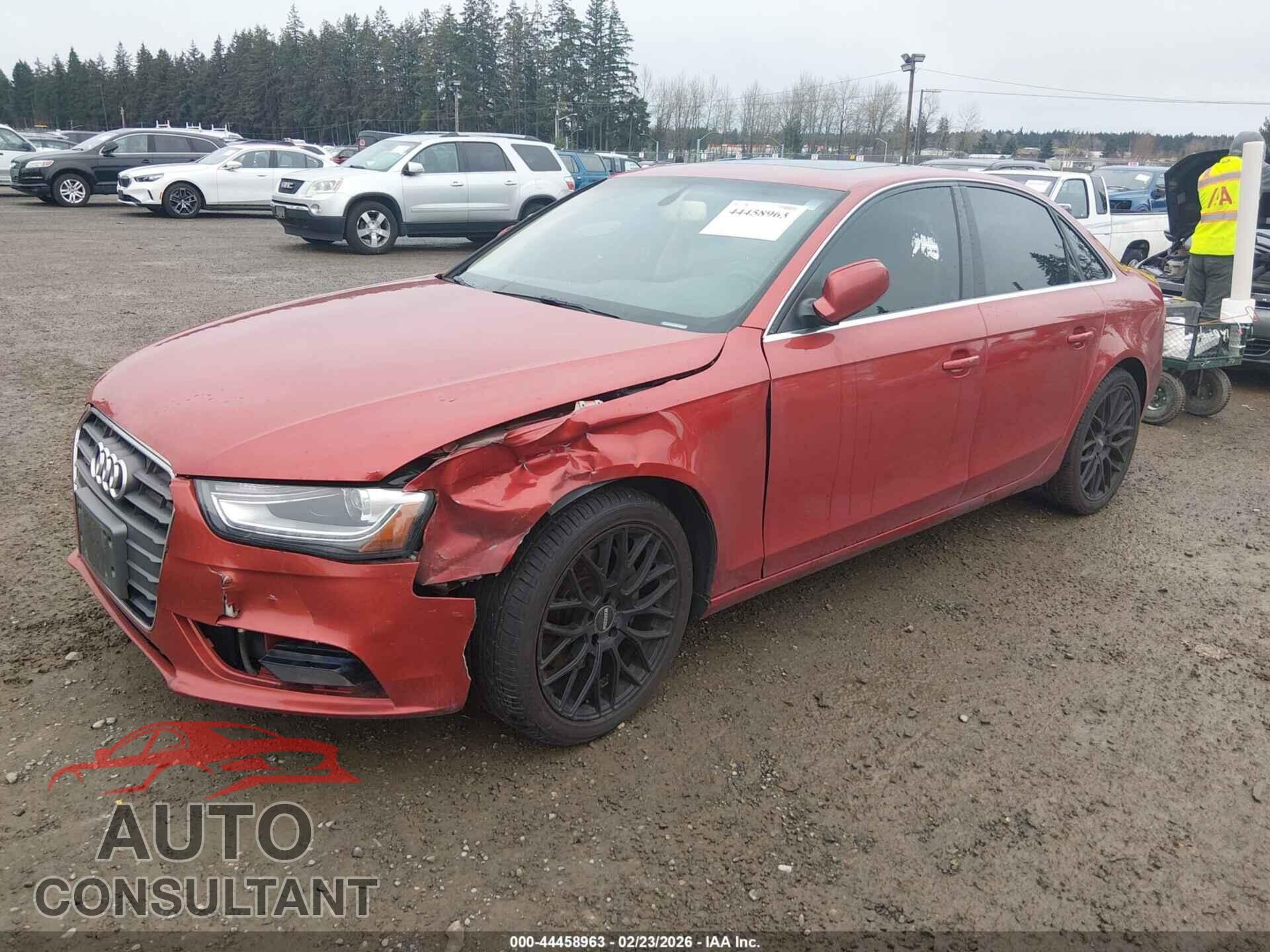 AUDI A4 2013 - WAUFFAFL7DN031333