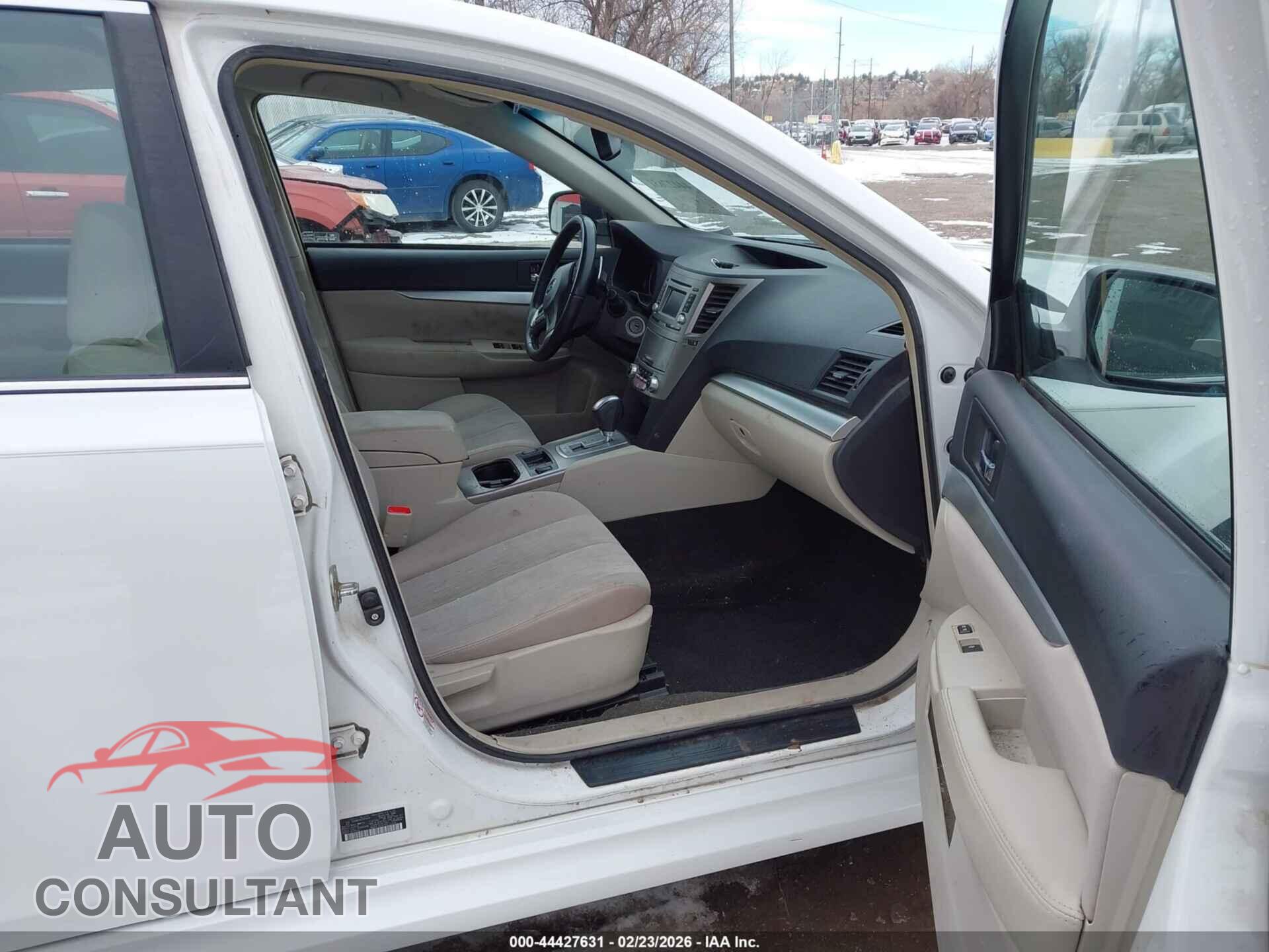 SUBARU LEGACY 2014 - 4S3BMBC6XE3018228
