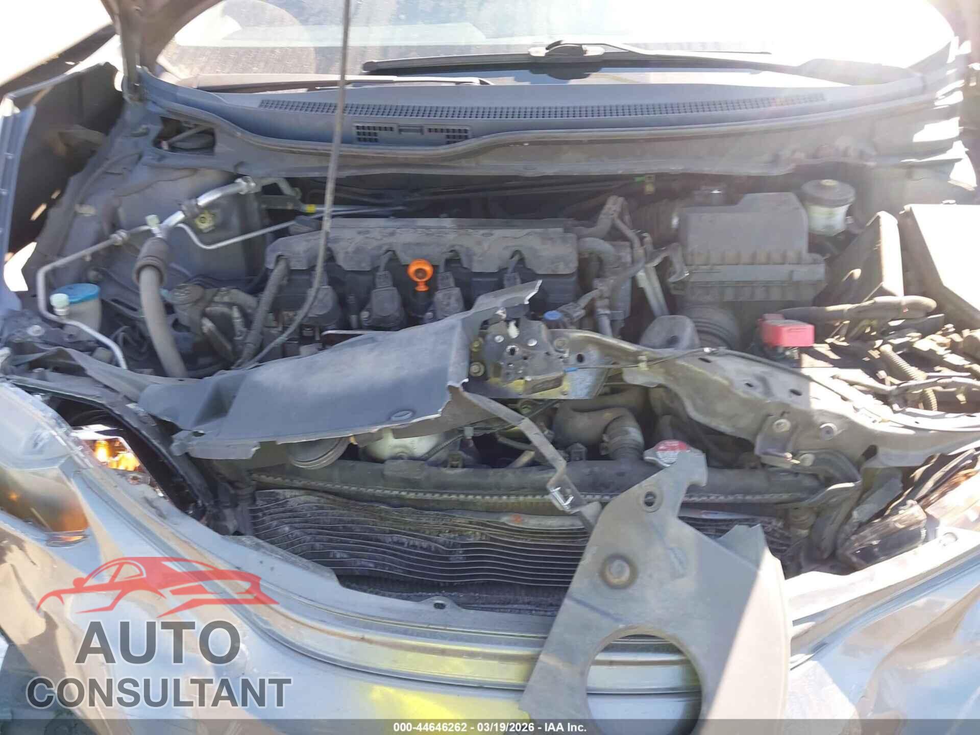 HONDA CIVIC 2013 - 19XFB2F53DE232012