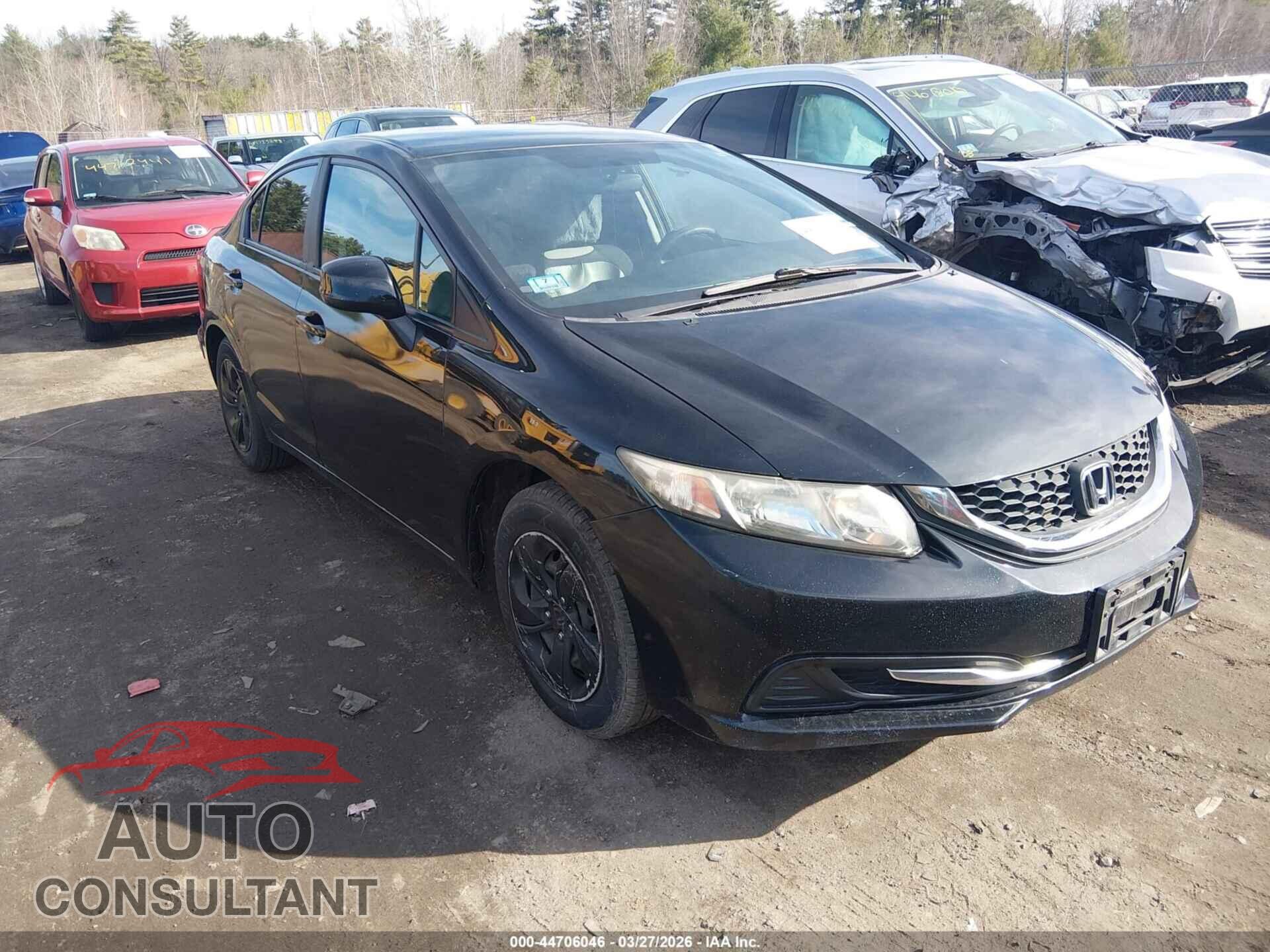 HONDA CIVIC 2013 - 19XFB2F53DE221107