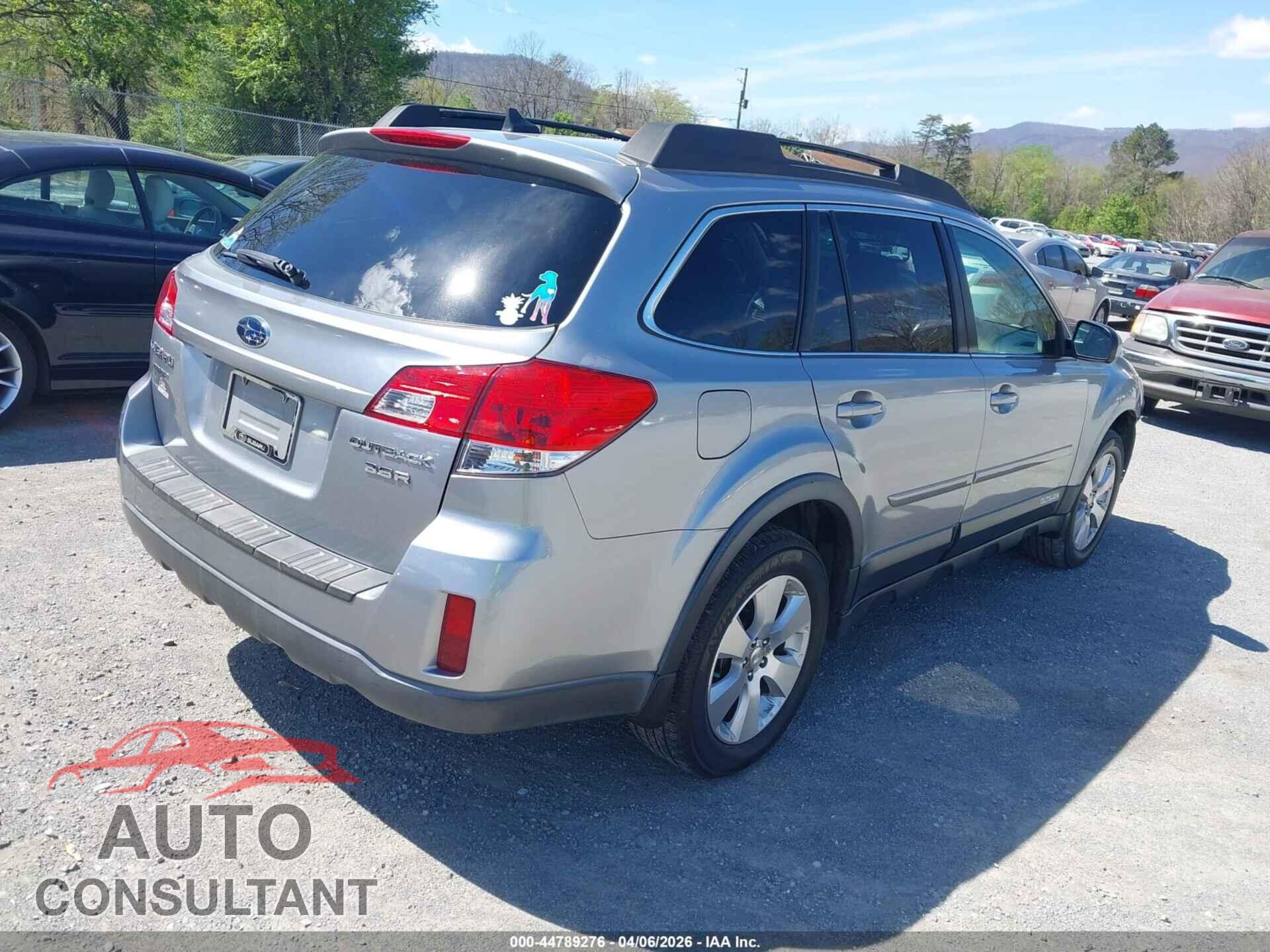SUBARU OUTBACK 2011 - 4S4BRDLC7B2323539