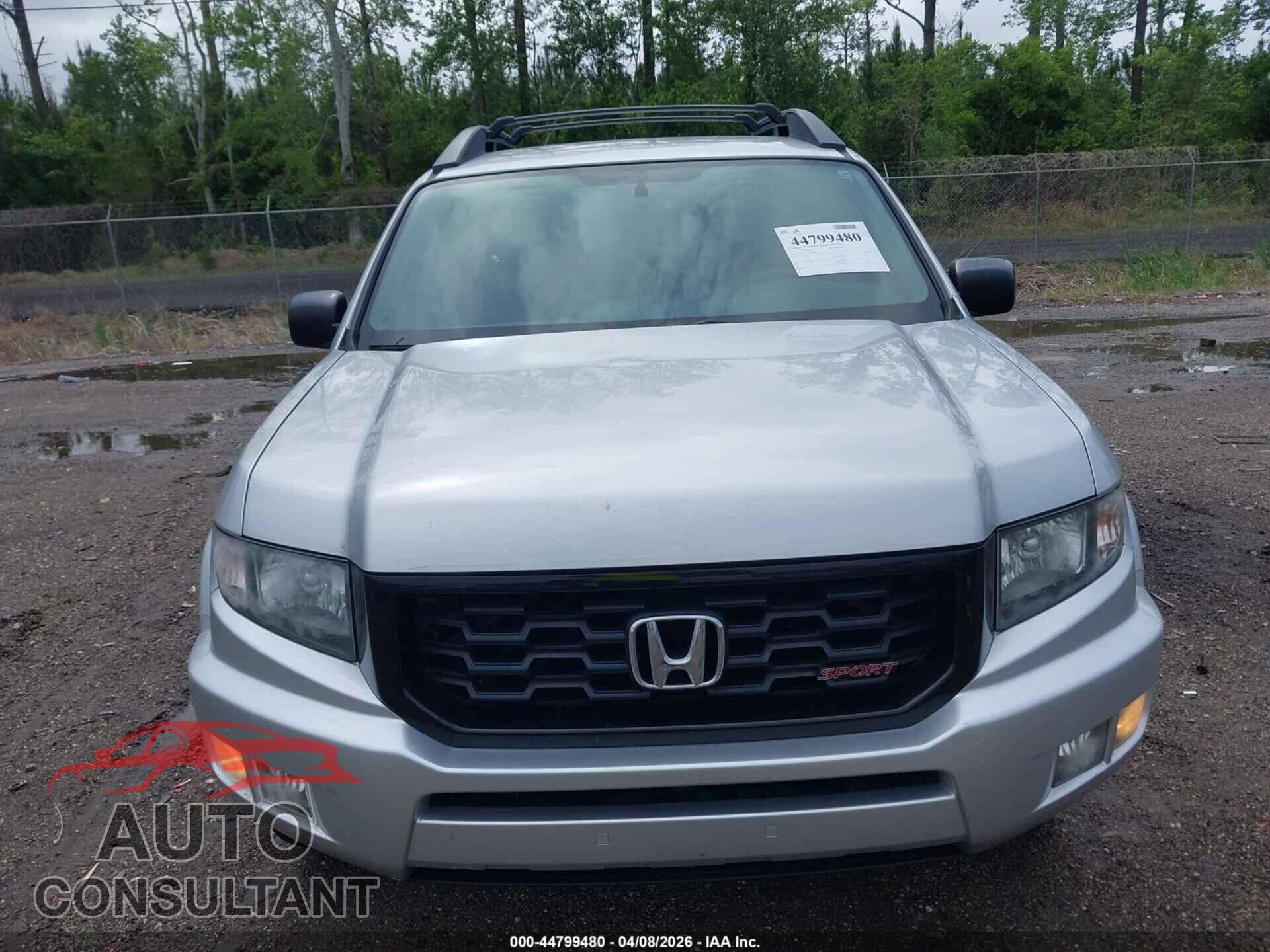 HONDA RIDGELINE 2013 - 5FPYK1F7XDB016096