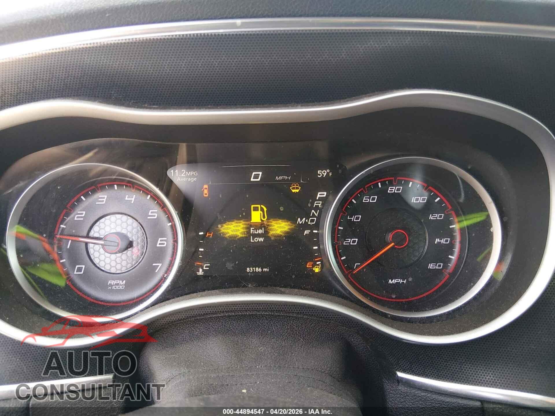 DODGE CHARGER 2016 - 2C3CDXCT2GH118612