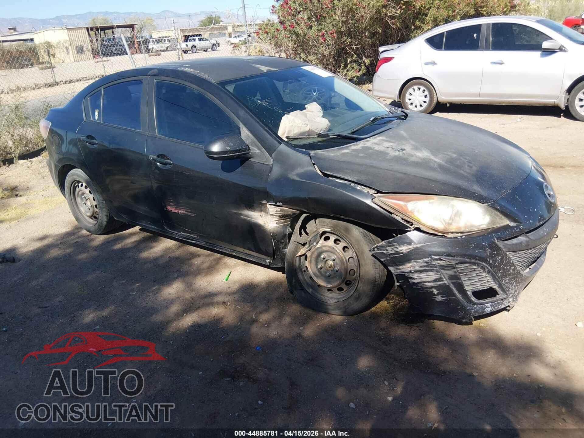 MAZDA MAZDA3 2011 - JM1BL1UF0B1468490