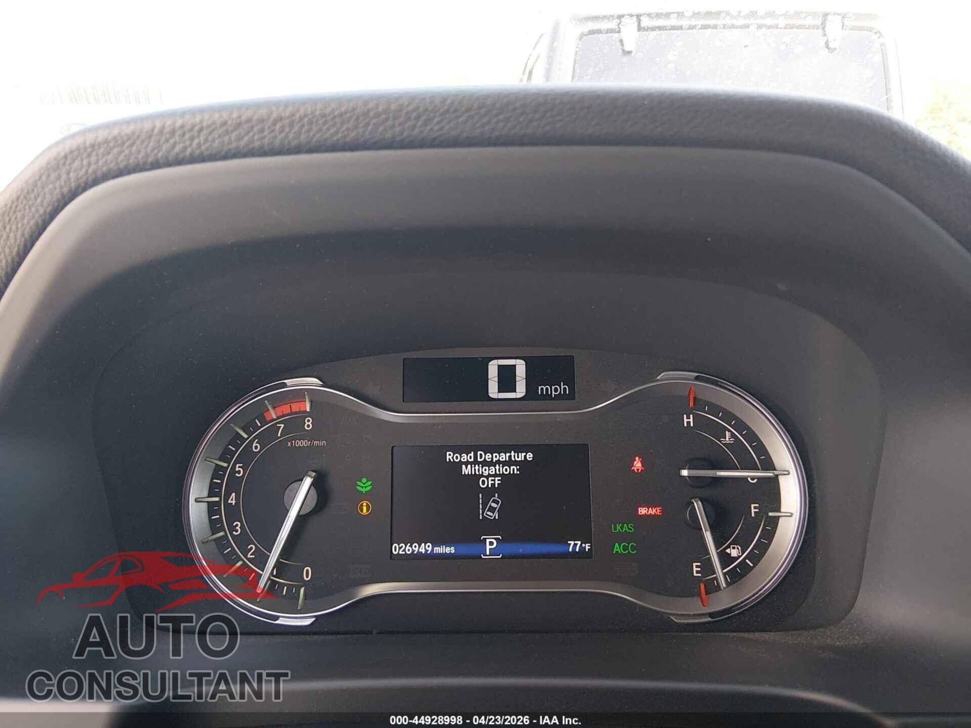 HONDA RIDGELINE 2023 - 5FPYK3F71PB063405