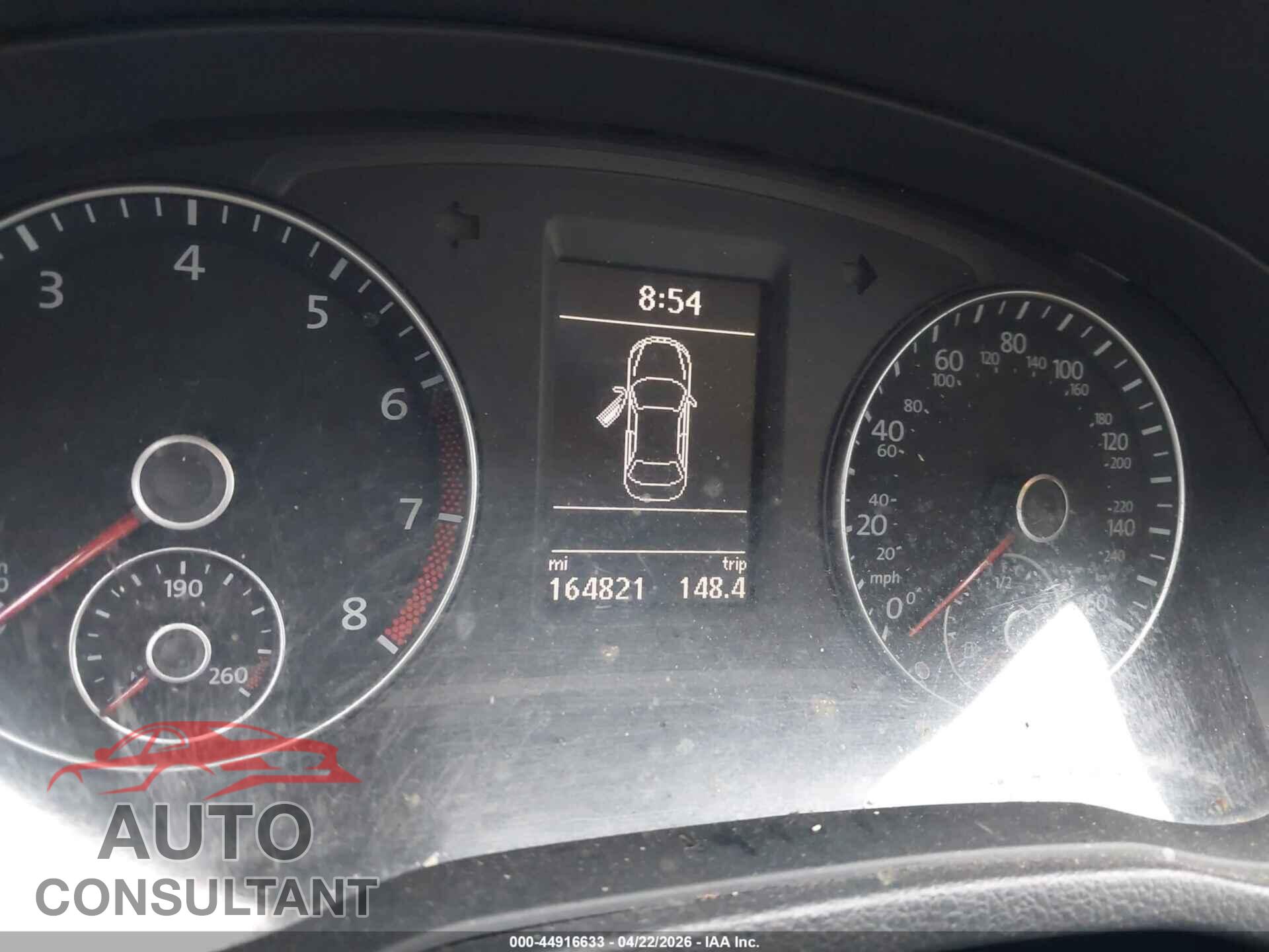 VOLKSWAGEN PASSAT 2014 - 1VWCT7A33EC008800