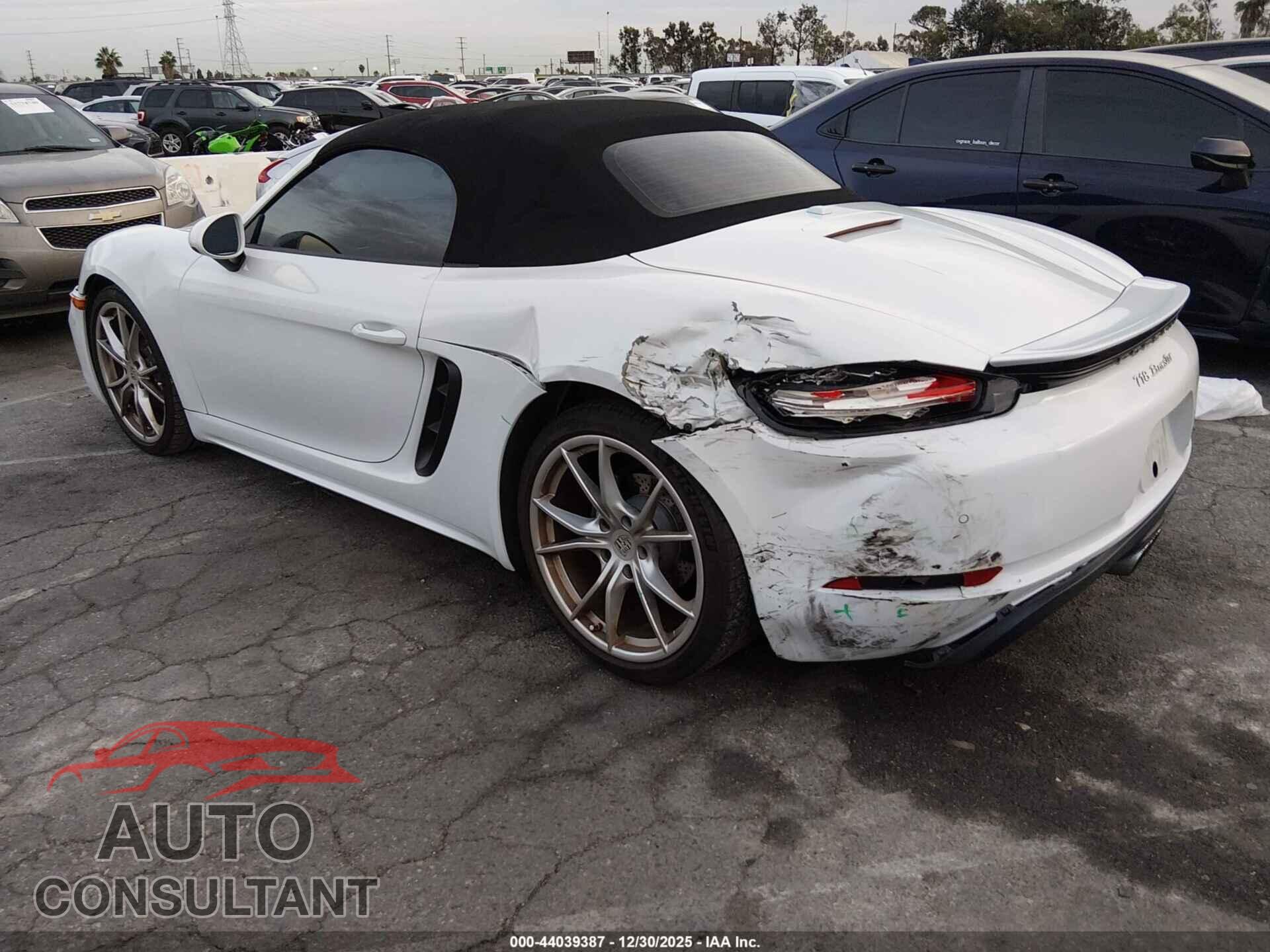 PORSCHE 718 BOXSTER 2019 - WP0CA2A80KS210969
