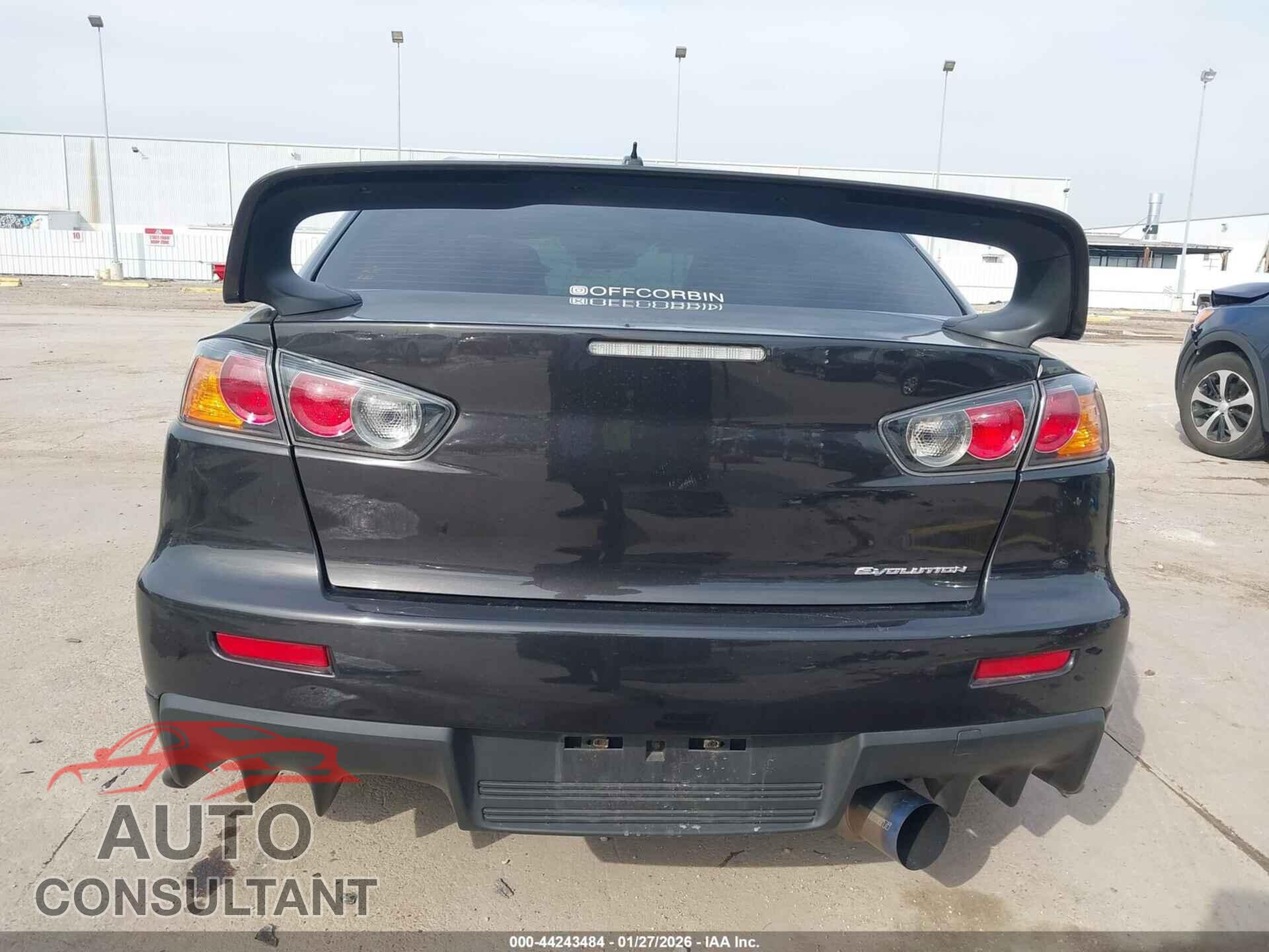 MITSUBISHI LANCER EVOLUTION 2010 - JA32W8FV3AU008613