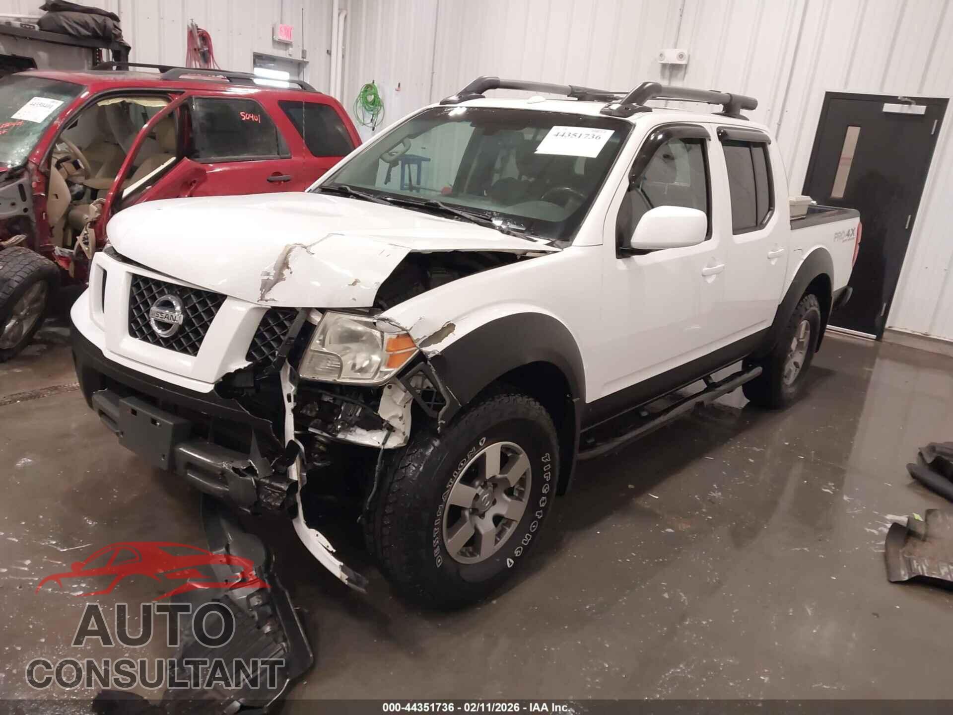 NISSAN FRONTIER 2012 - 1N6AD0EV9CC405397